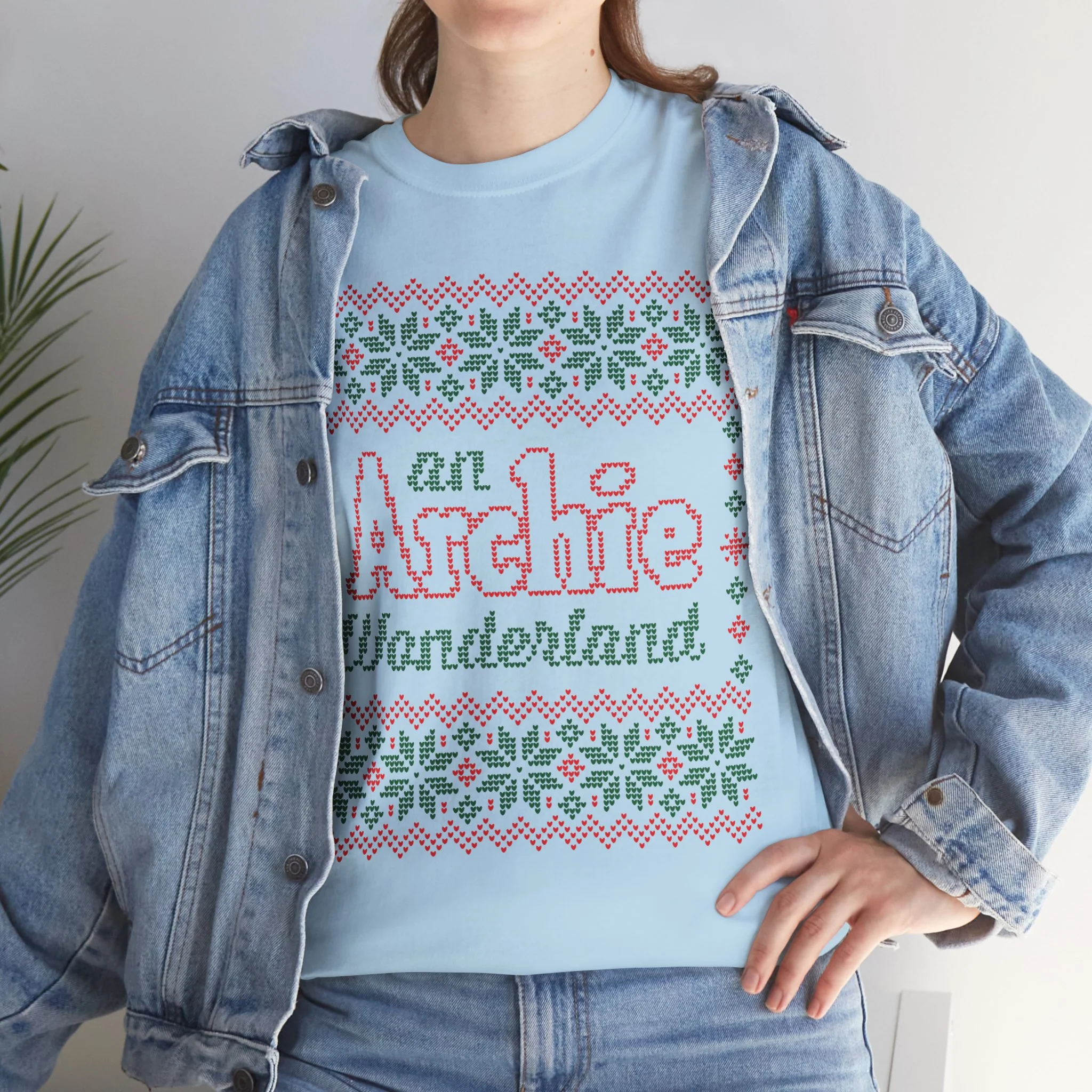 An Archie Wonderland Sweater Design Graphic Tee (Unisex Heavy Cotton Tee) - Image 28