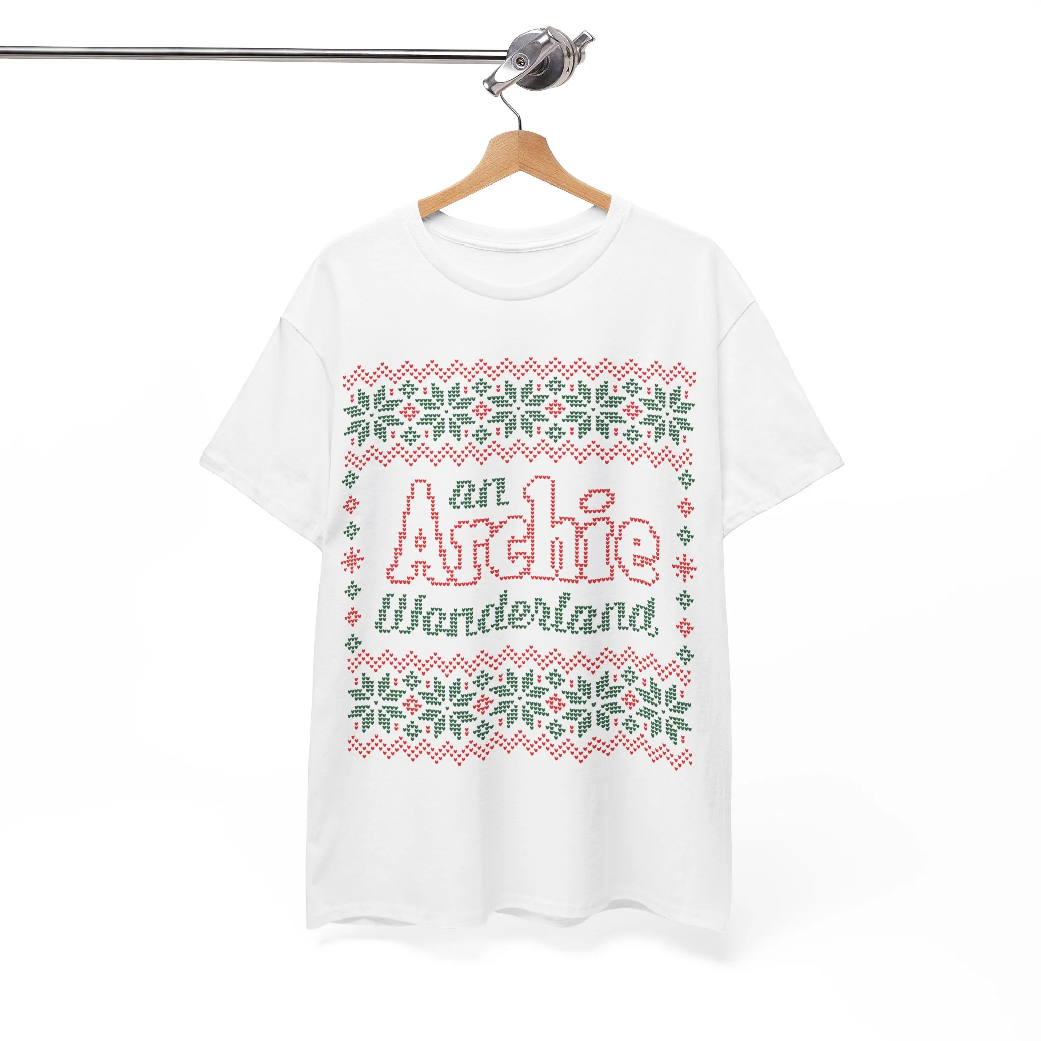 An Archie Wonderland Sweater Design Graphic Tee (Unisex Heavy Cotton Tee) - Image 7