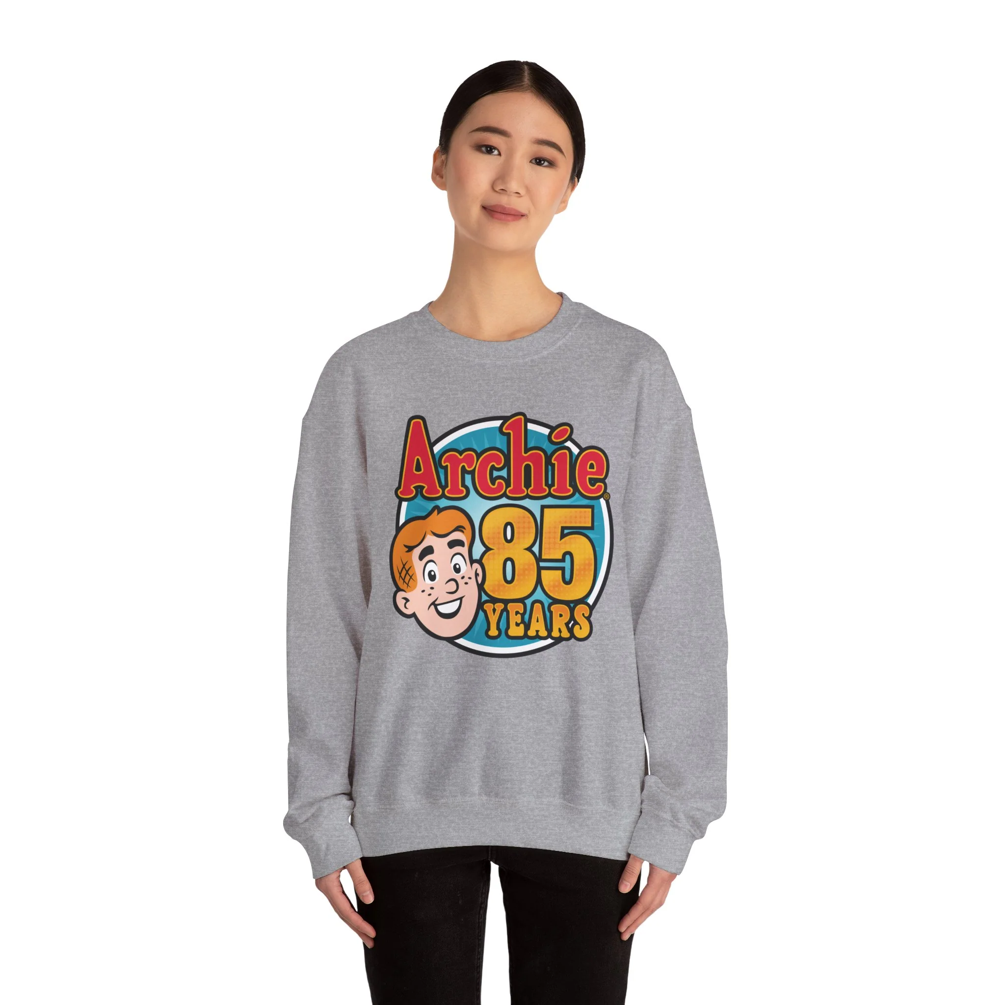 Archie 85th Anniversary Design Crewneck Sweatshirt (Unisex Heavy Blend) featuring Archie Andrews - Image 28