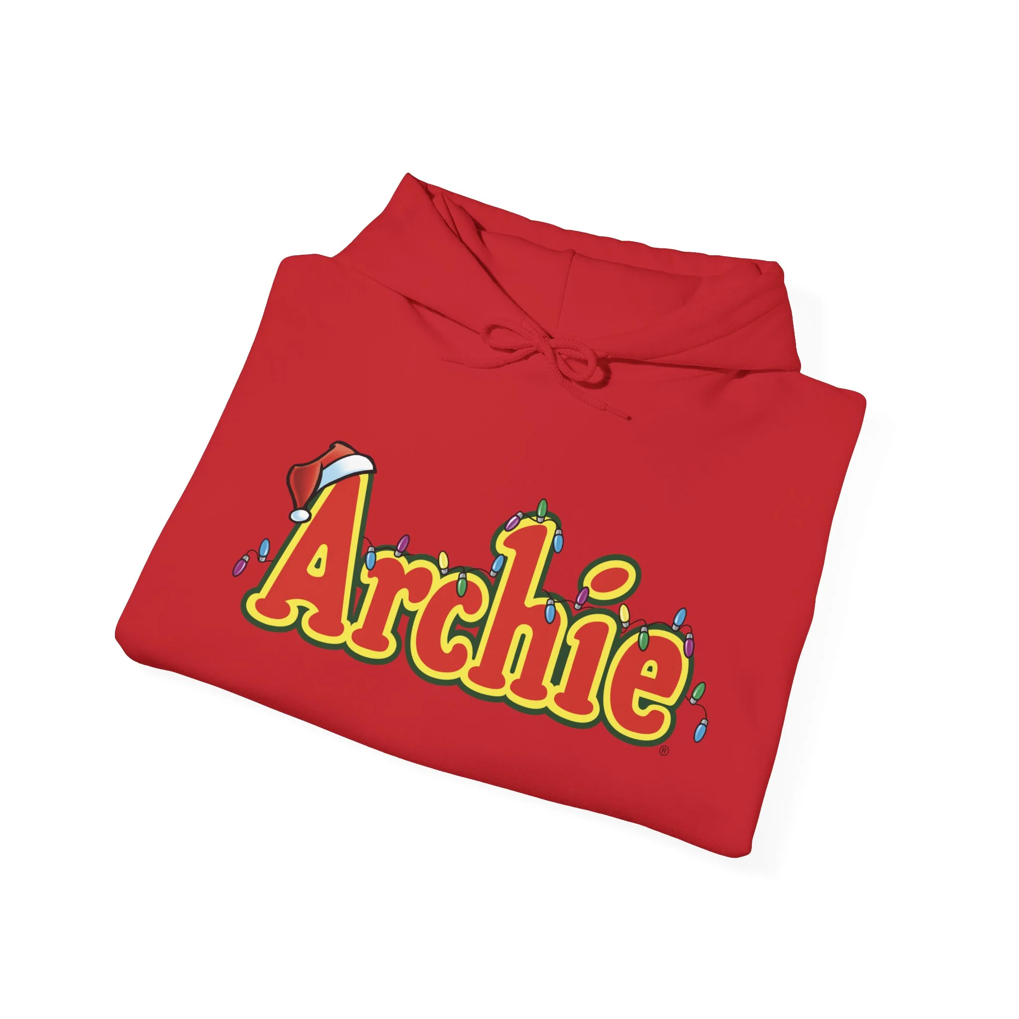 Archie Christmas Ornaments Design Unisex Heavy Blend™ Hooded Sweatshirt with Front & Back Printing - Image 41