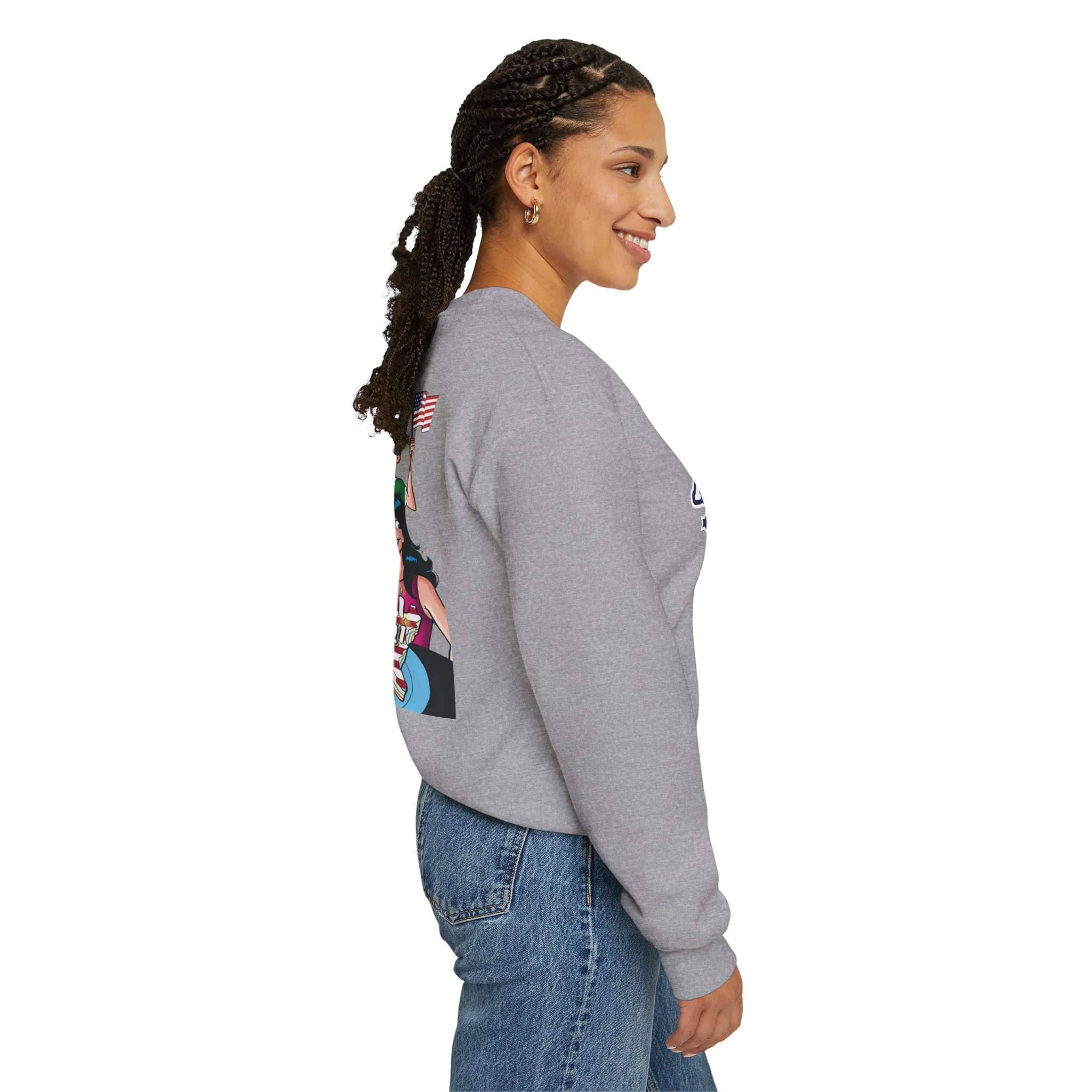 Archie Comics Celebrates America's 250th Design Sweatshirt featuring Archie, Betty and Veronica - Image 13