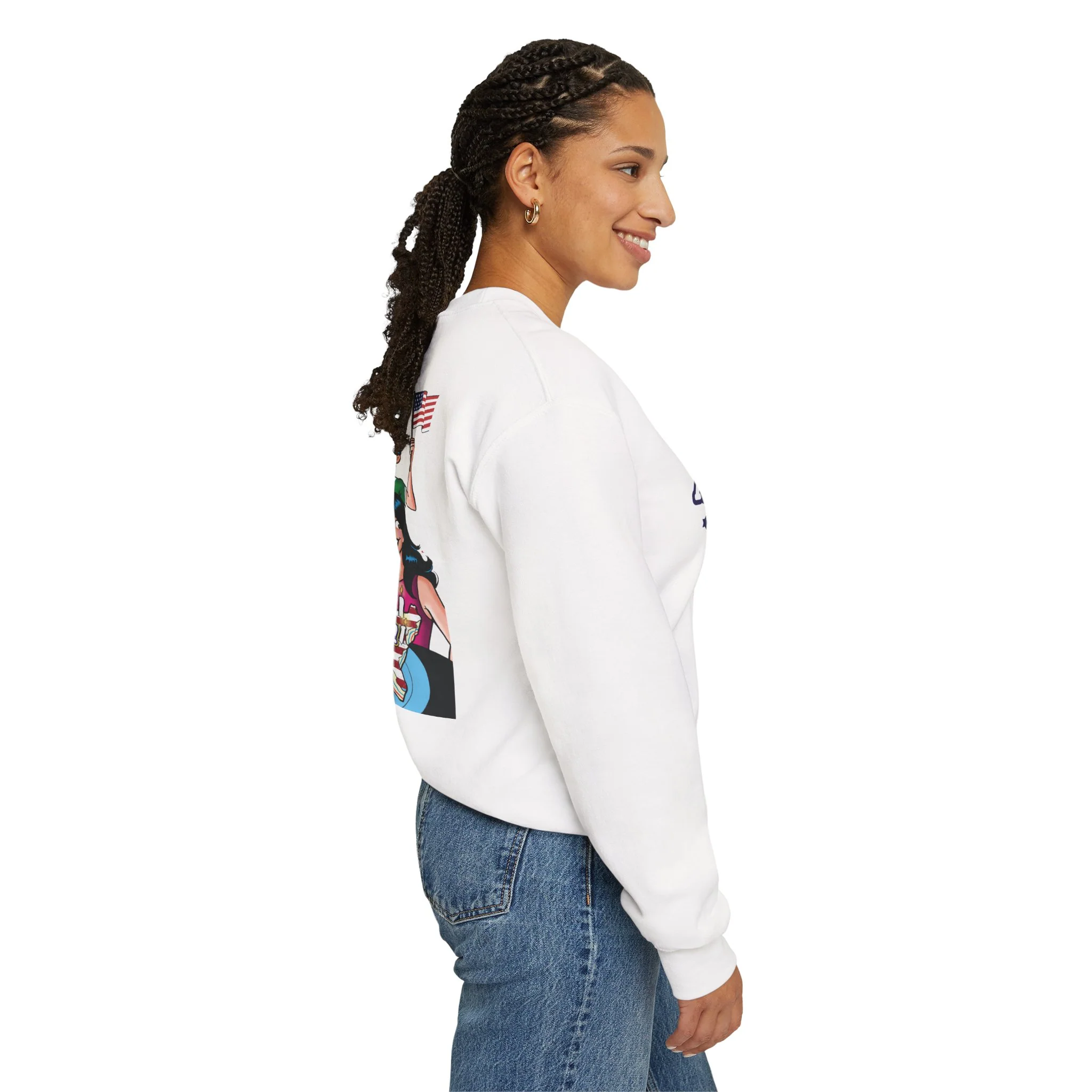 Archie Comics Celebrates America's 250th Design Sweatshirt featuring Archie, Betty and Veronica - Image 20