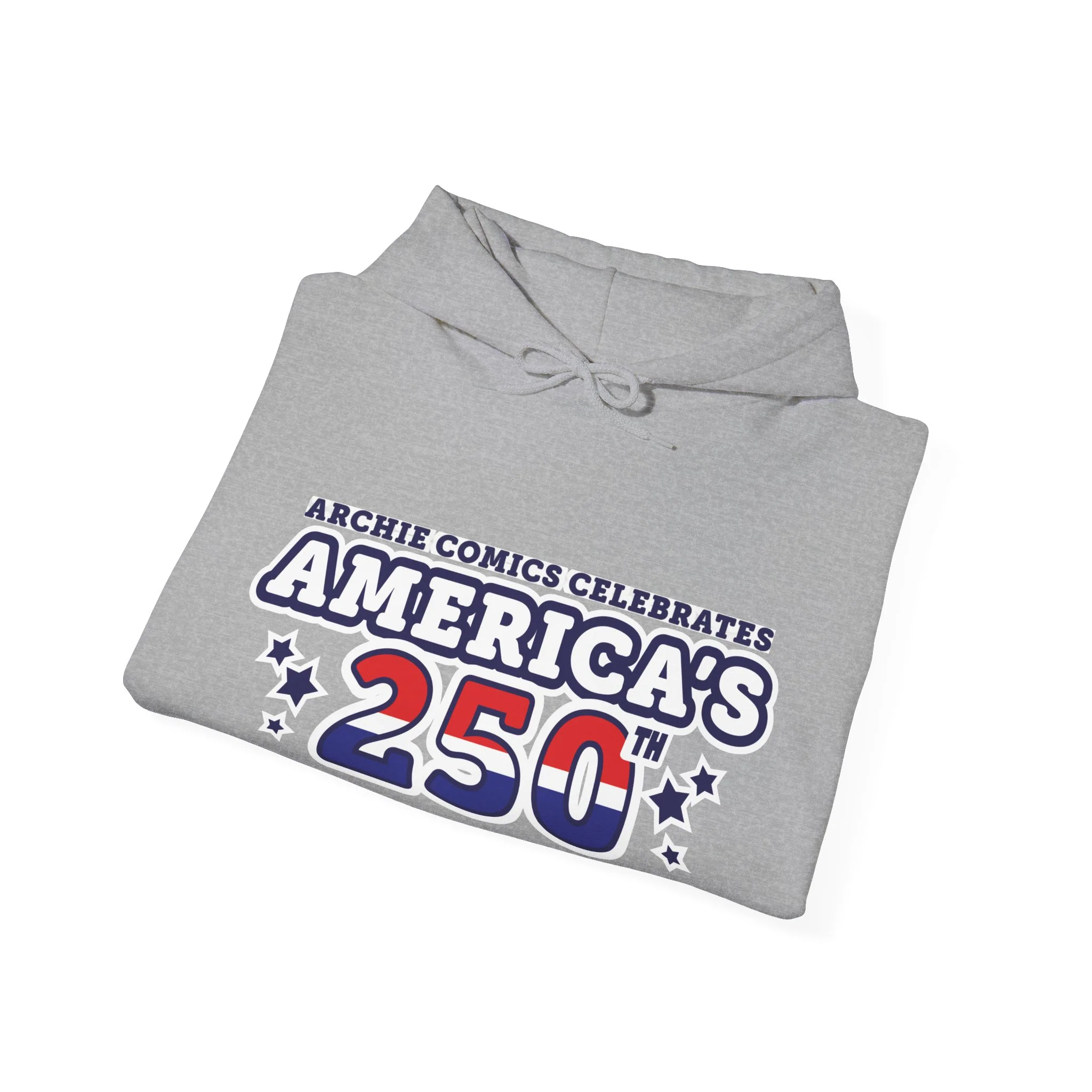 Archie Comics Celebrates America's 250th Design Unisex Heavy Blend™ Hooded Sweatshirt with Front & Back Printing - Image 19