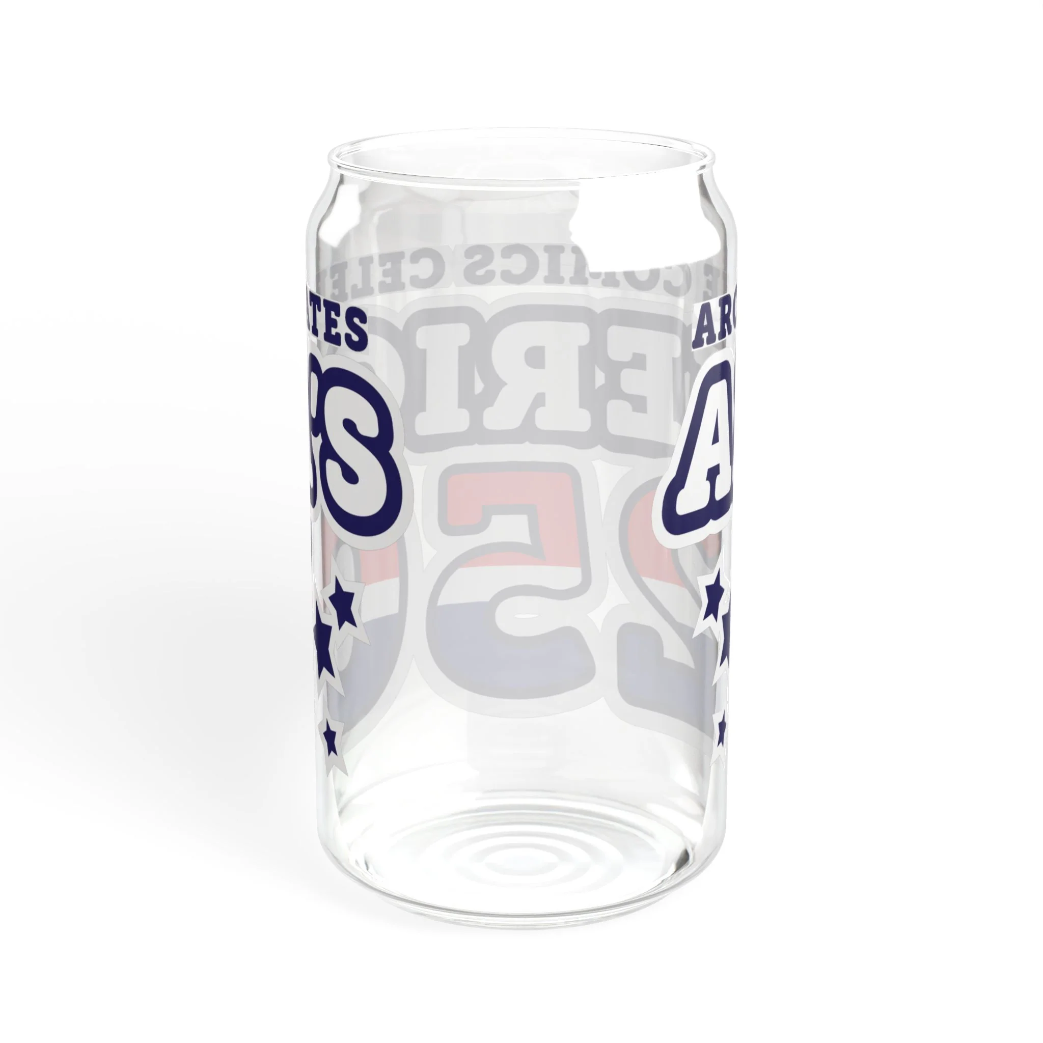 Archie Comics Celebrates America's 250th Logo Design Glass Sipper, 16oz - Image 7
