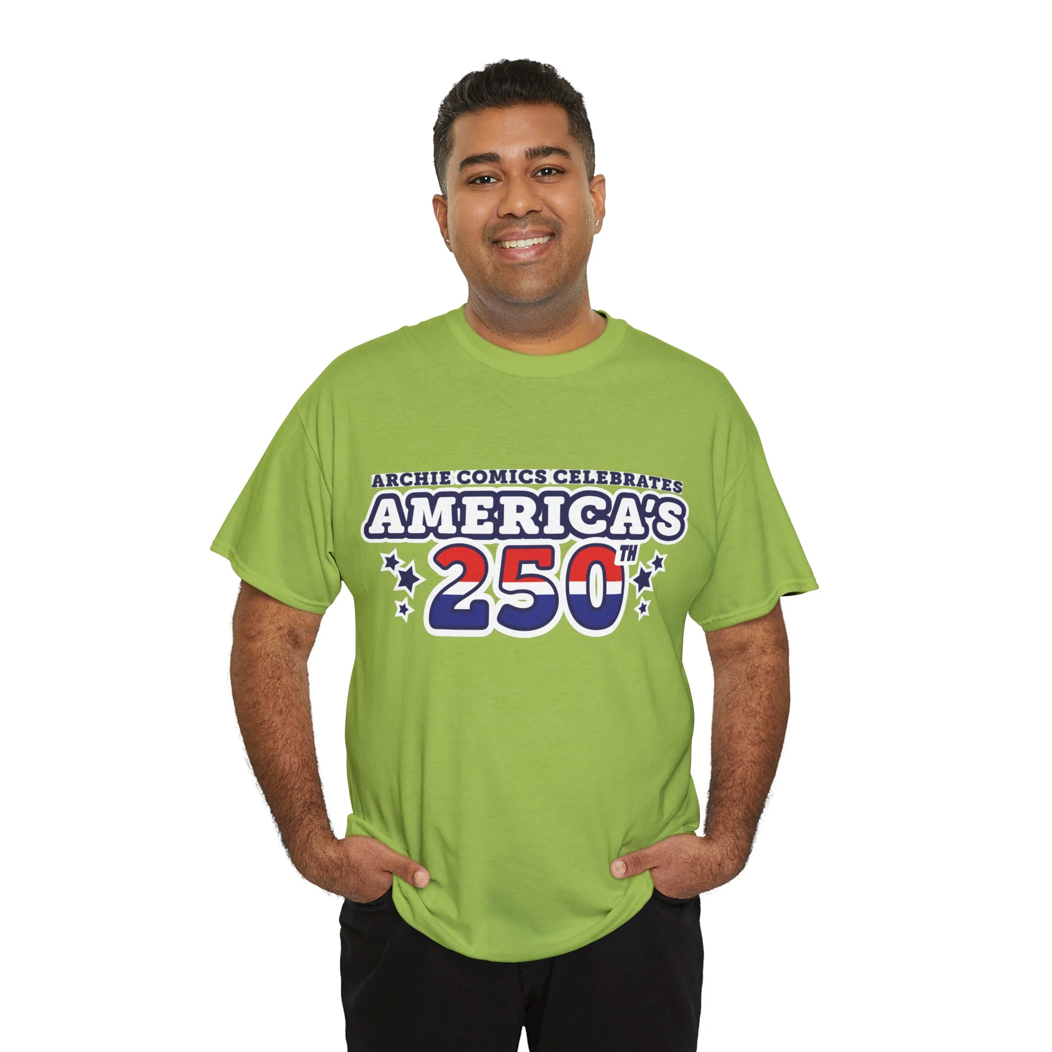 Archie Comics Celebrates America's 250th Logo Graphic Tee (Unisex Heavy Cotton Tee) - Image 22
