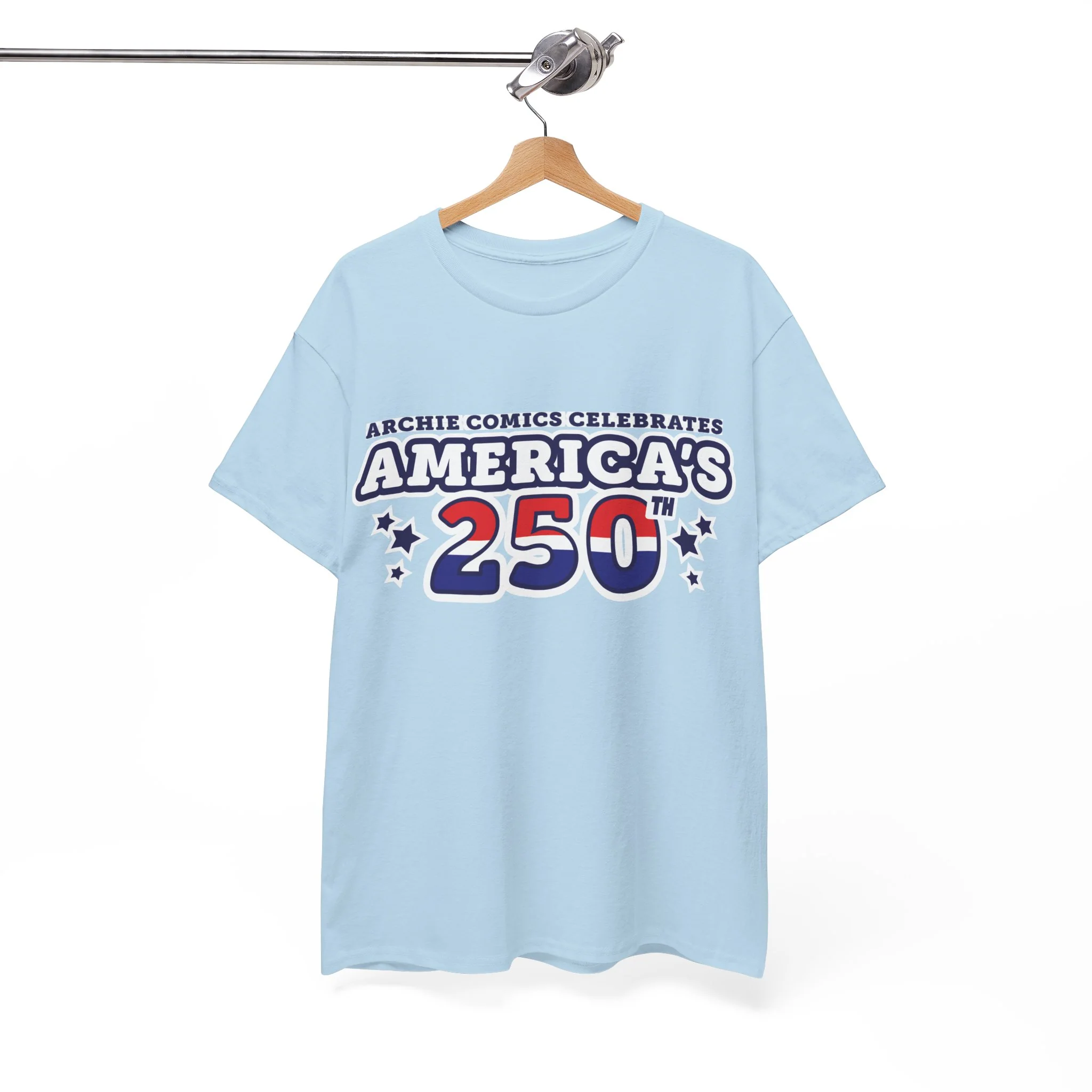 Archie Comics Celebrates America's 250th Logo Graphic Tee (Unisex Heavy Cotton Tee) - Image 26