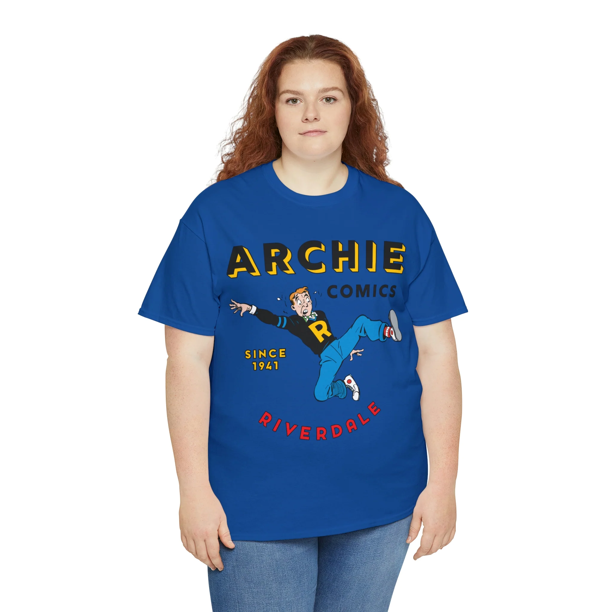 Archie Andrews Since 1941 T-Shirt (Unisex Heavy Cotton Tee) Featuring Vintage Art - Image 103