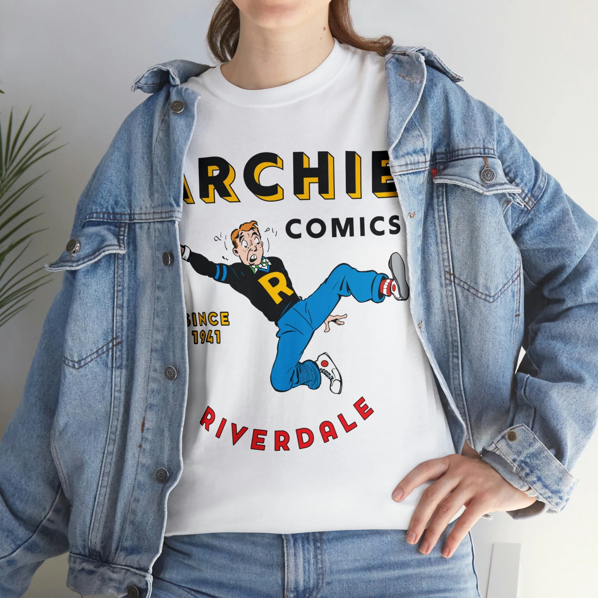 Archie Andrews Since 1941 T-Shirt (Unisex Heavy Cotton Tee) Featuring Vintage Art - Image 21