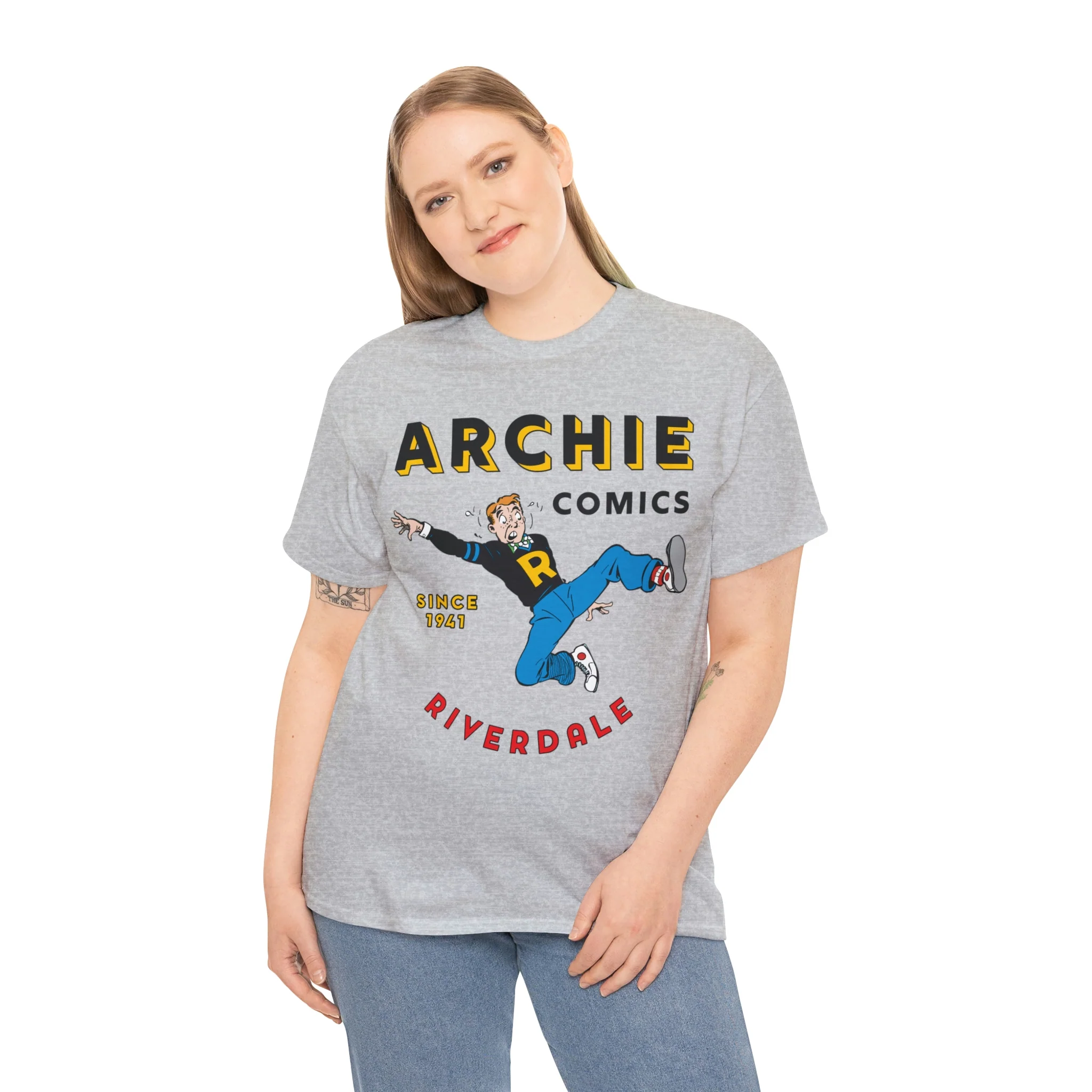 Archie Andrews Since 1941 T-Shirt (Unisex Heavy Cotton Tee) Featuring Vintage Art - Image 40
