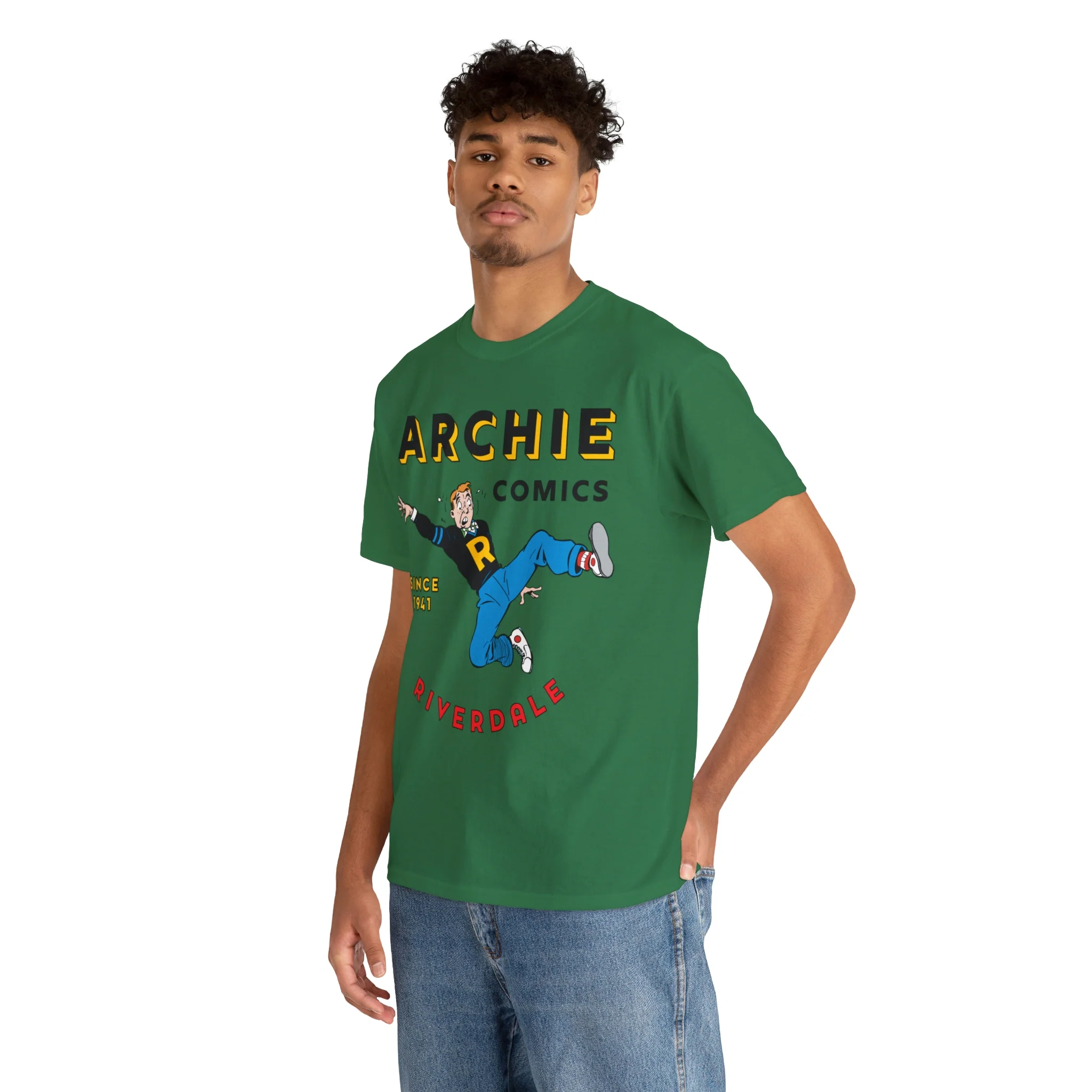 Archie Andrews Since 1941 T-Shirt (Unisex Heavy Cotton Tee) Featuring Vintage Art - Image 66