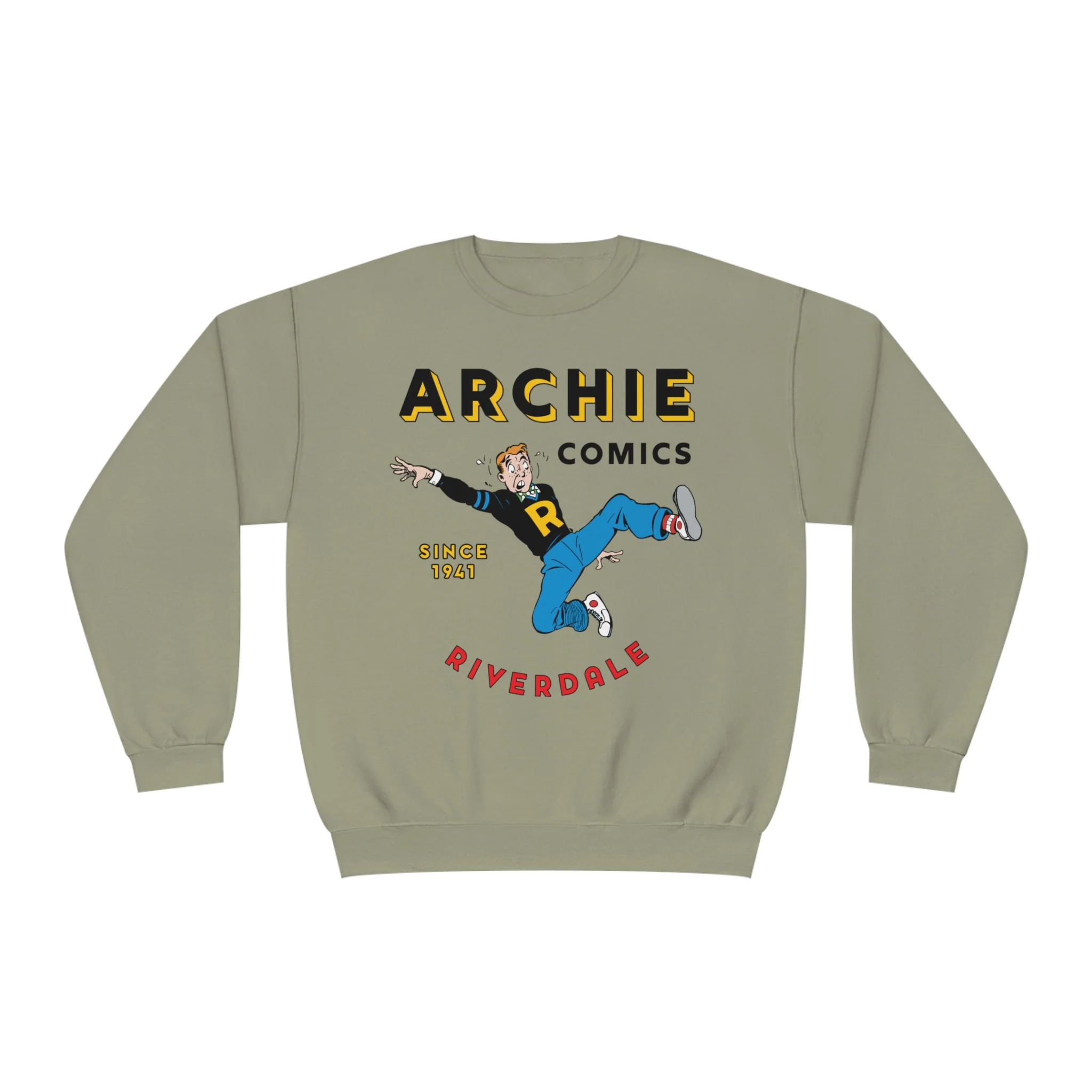 ARCHIE COMICS SINCE 1941 SWEATSHIRT (Unisex NuBlend® Crewneck Sweatshirt) FEATURING ARCHIE ANDREWS - Image 13
