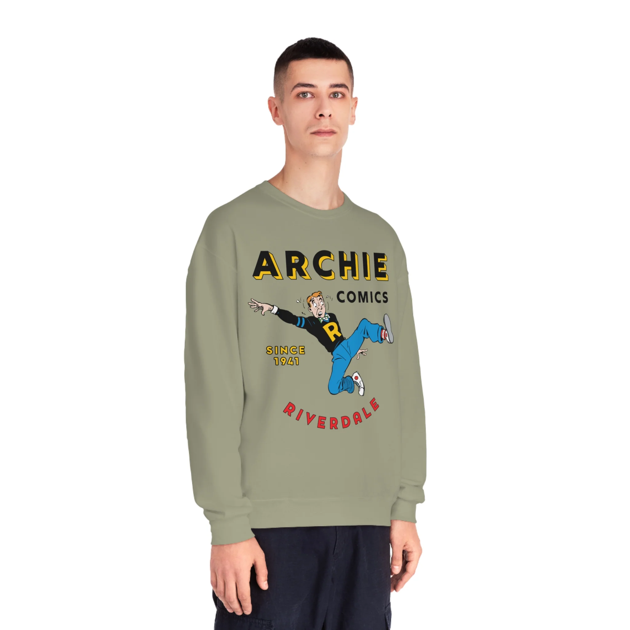 ARCHIE COMICS SINCE 1941 SWEATSHIRT (Unisex NuBlend® Crewneck Sweatshirt) FEATURING ARCHIE ANDREWS - Image 15