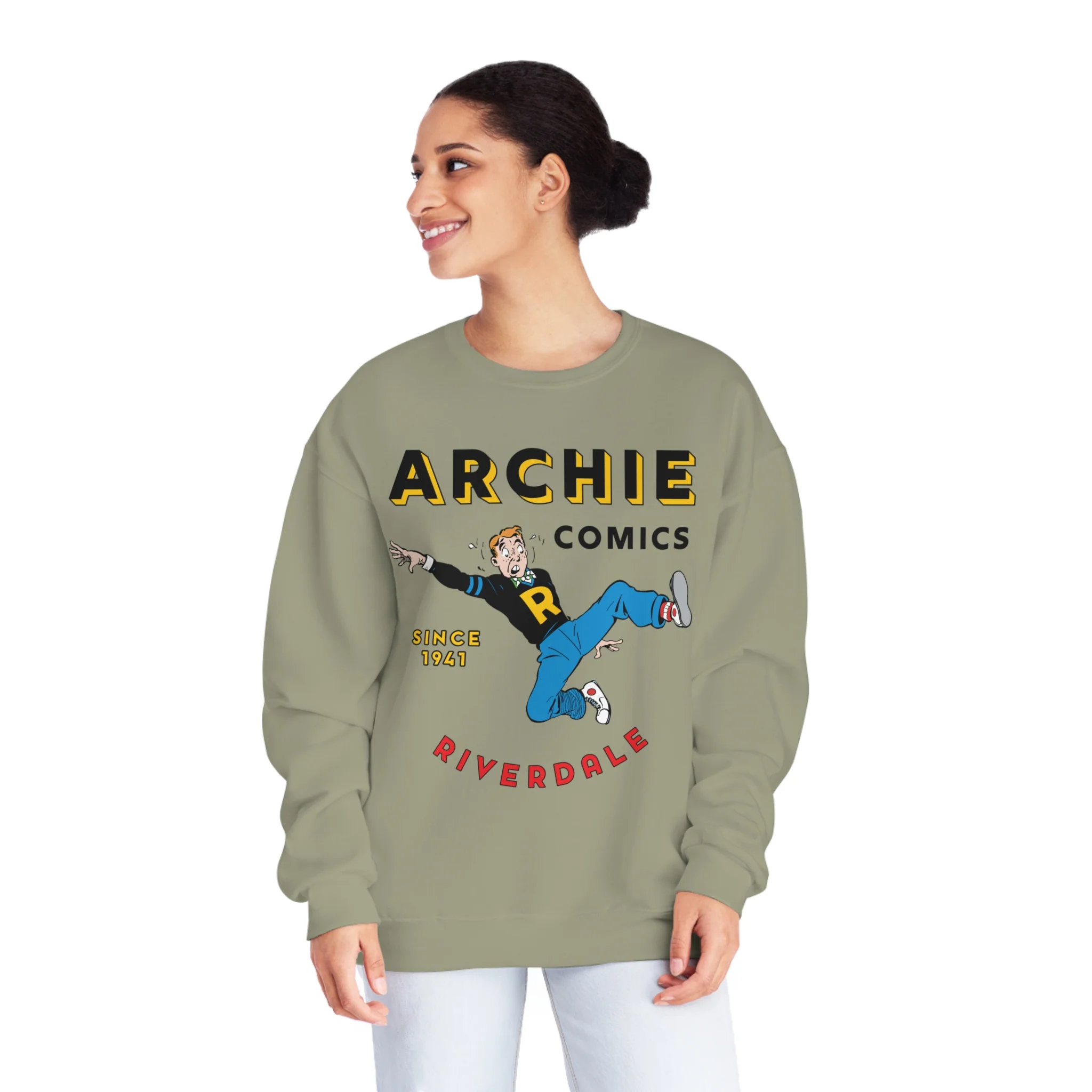 ARCHIE COMICS SINCE 1941 SWEATSHIRT (Unisex NuBlend® Crewneck Sweatshirt) FEATURING ARCHIE ANDREWS - Image 16