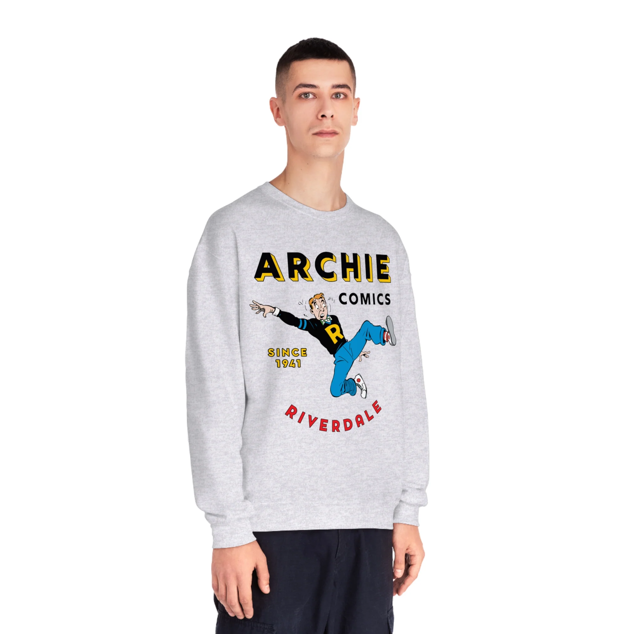 ARCHIE COMICS SINCE 1941 SWEATSHIRT (Unisex NuBlend® Crewneck Sweatshirt) FEATURING ARCHIE ANDREWS - Image 19
