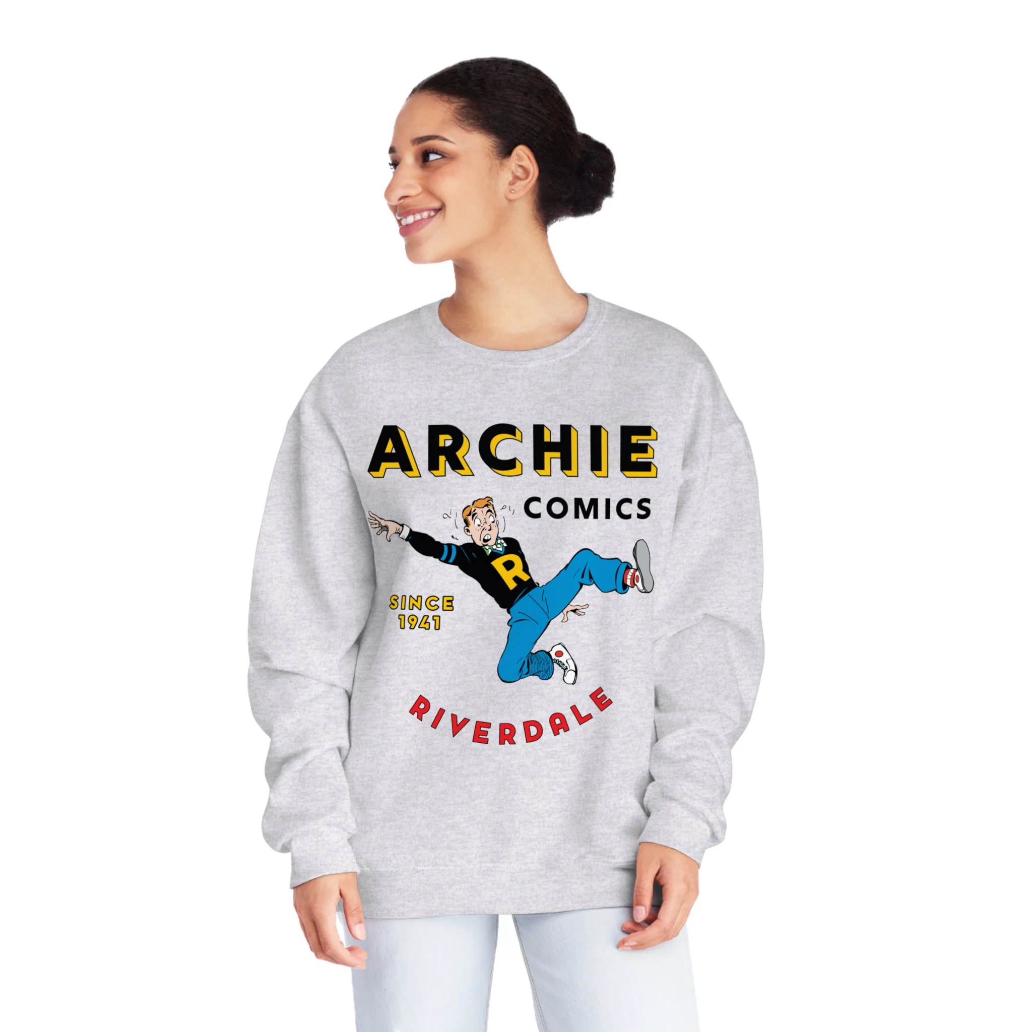ARCHIE COMICS SINCE 1941 SWEATSHIRT (Unisex NuBlend® Crewneck Sweatshirt) FEATURING ARCHIE ANDREWS - Image 20