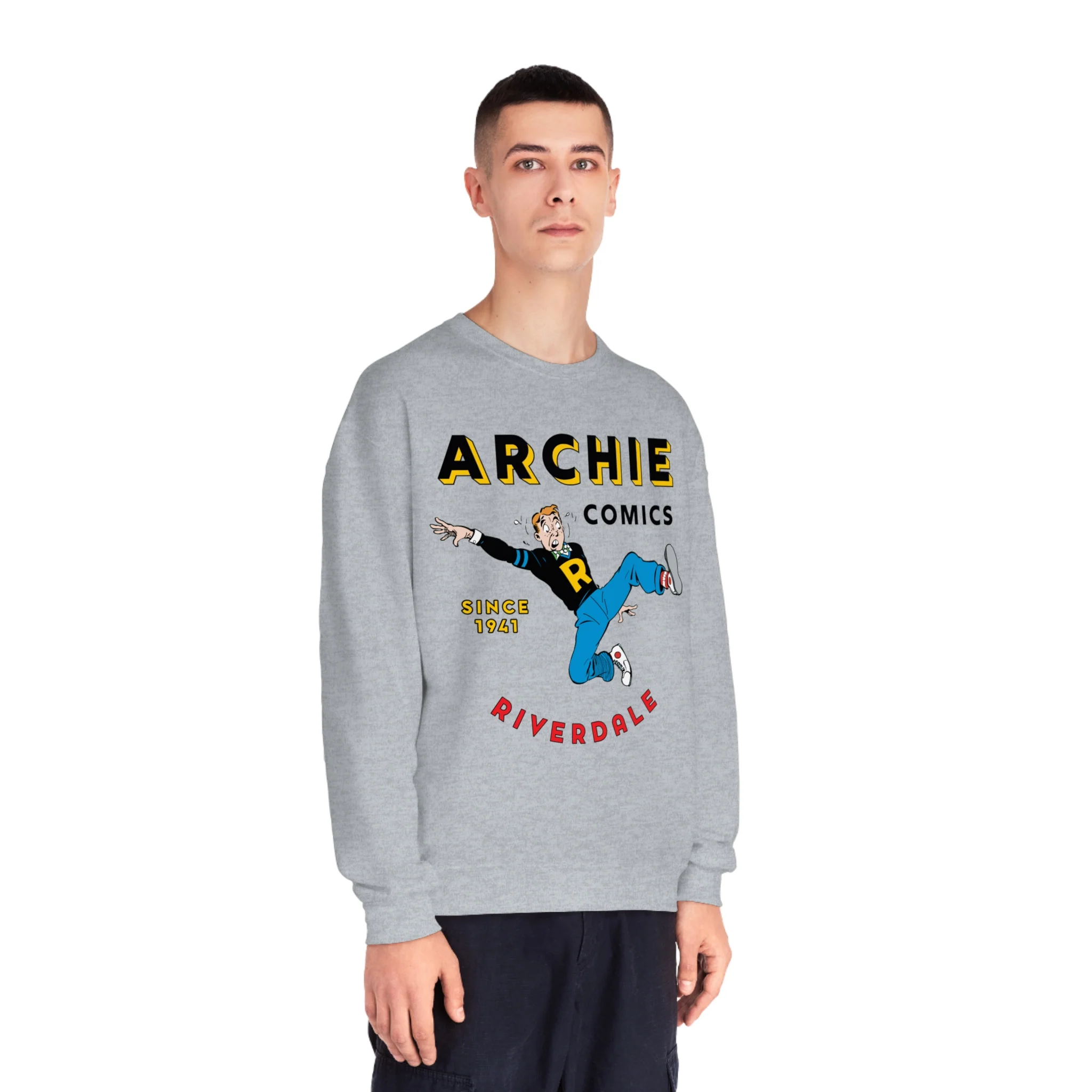 ARCHIE COMICS SINCE 1941 SWEATSHIRT (Unisex NuBlend® Crewneck Sweatshirt) FEATURING ARCHIE ANDREWS - Image 23