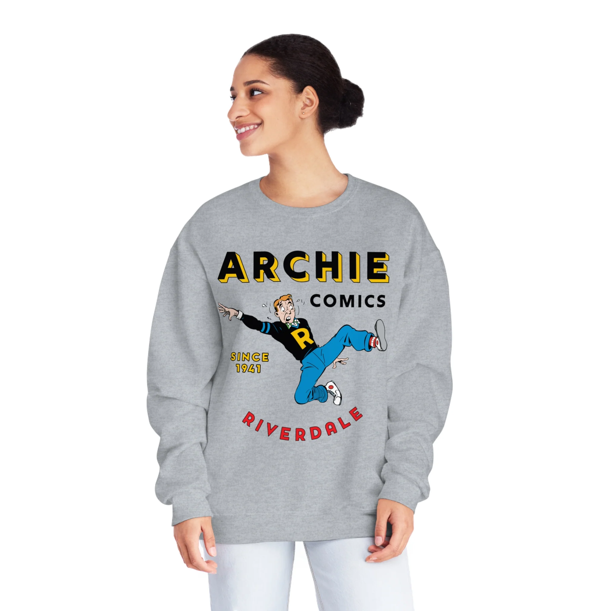 ARCHIE COMICS SINCE 1941 SWEATSHIRT (Unisex NuBlend® Crewneck Sweatshirt) FEATURING ARCHIE ANDREWS - Image 24