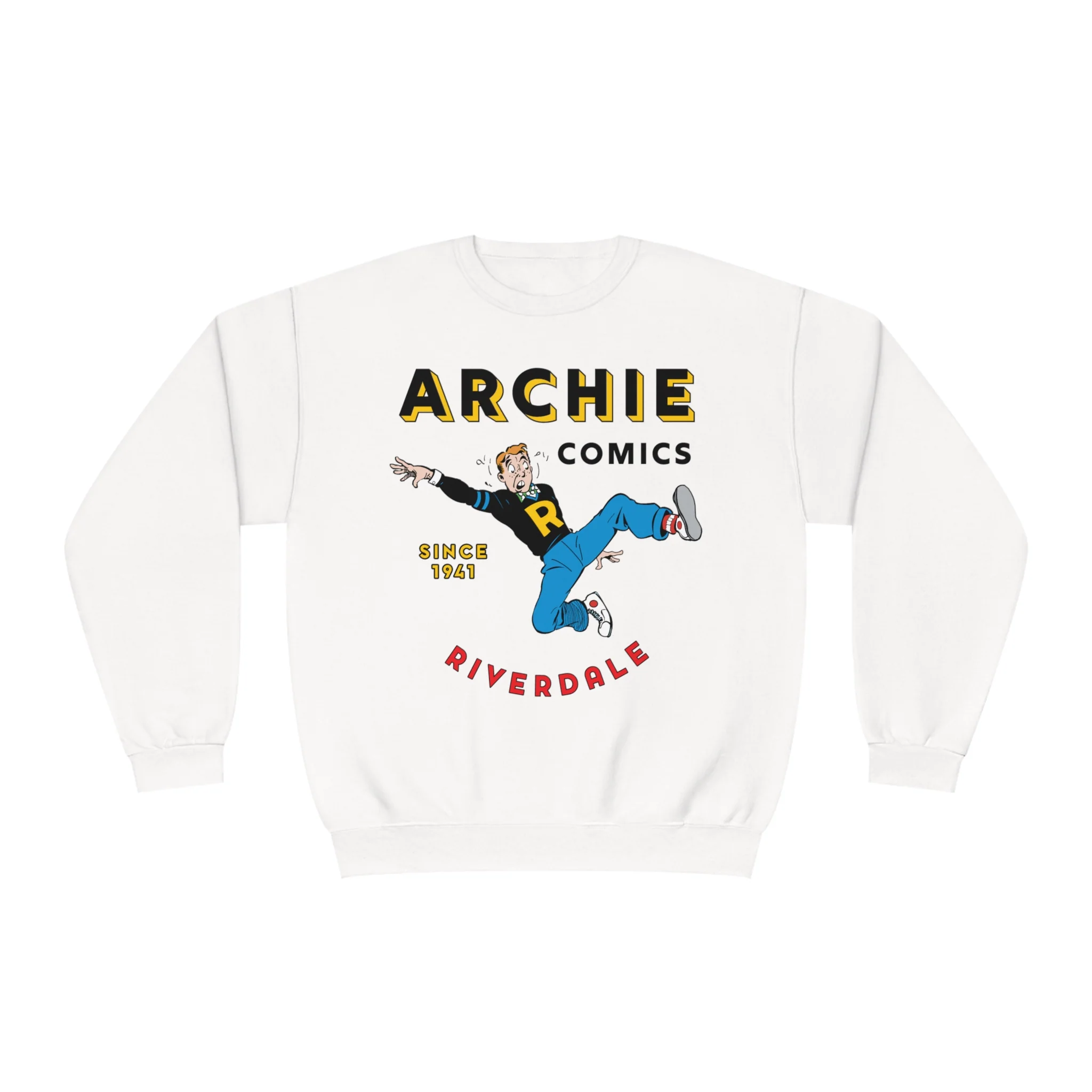 ARCHIE COMICS SINCE 1941 SWEATSHIRT (Unisex NuBlend® Crewneck Sweatshirt) FEATURING ARCHIE ANDREWS - Image 5