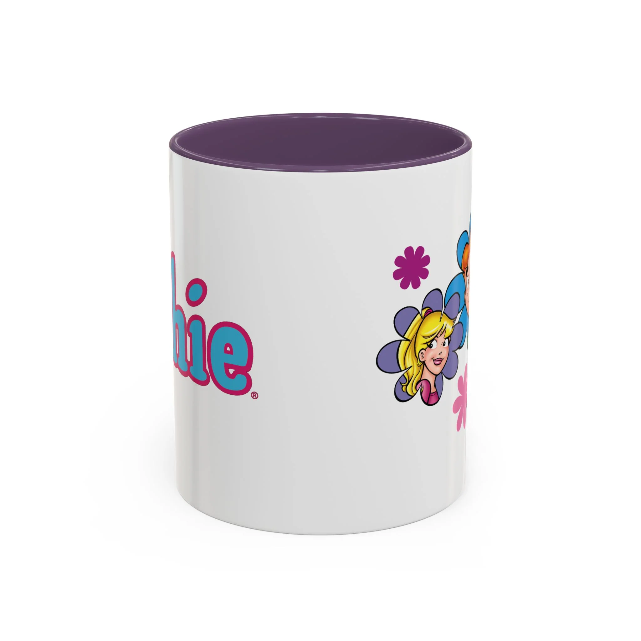 Archie Flower Power Design Accent Coffee Mug (11oz or 15oz) featuring Betty, and Veronica - Image 9