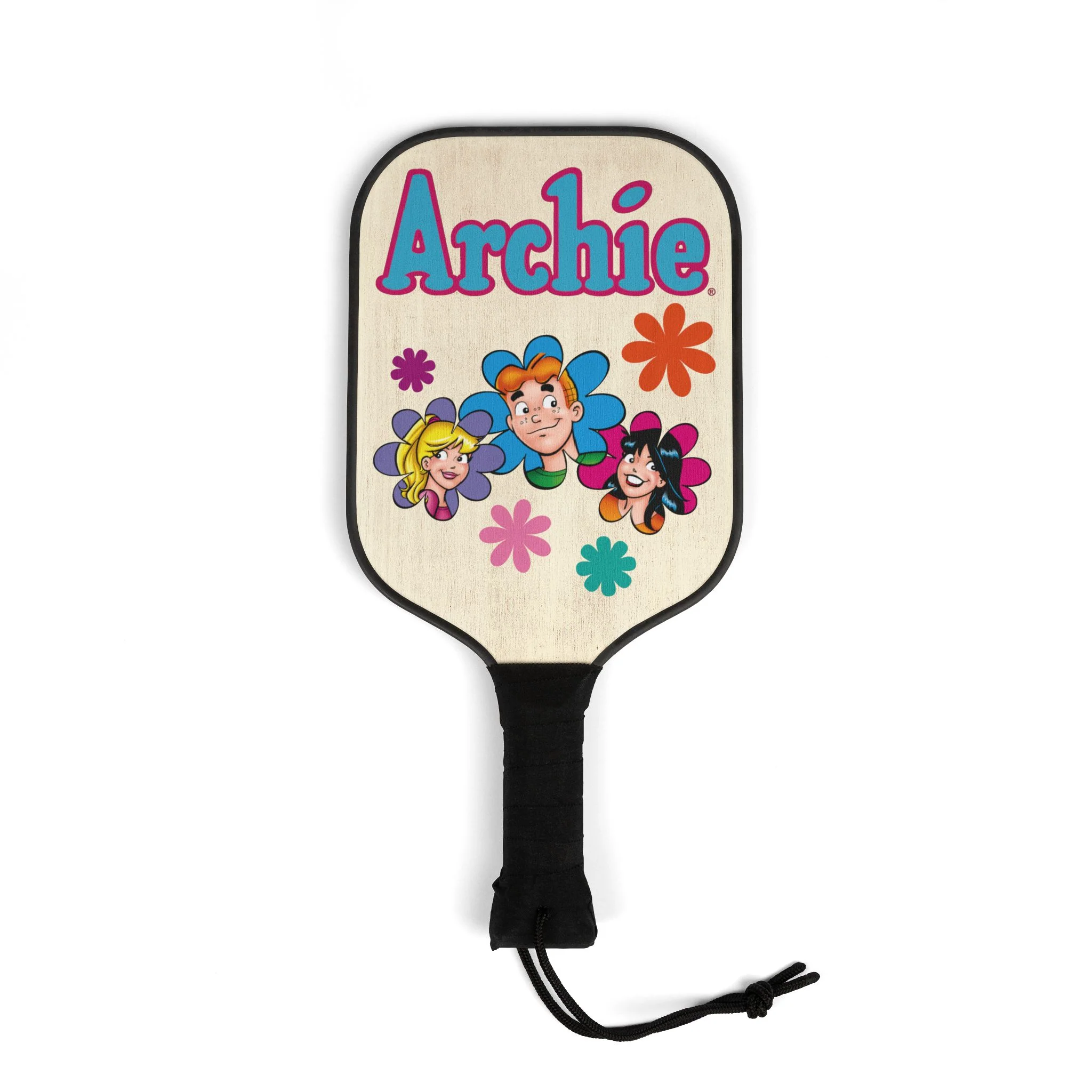 Archie Flower Power Design Pickleball Paddle Set — Personalized Kids/Adult Pickleball Kit