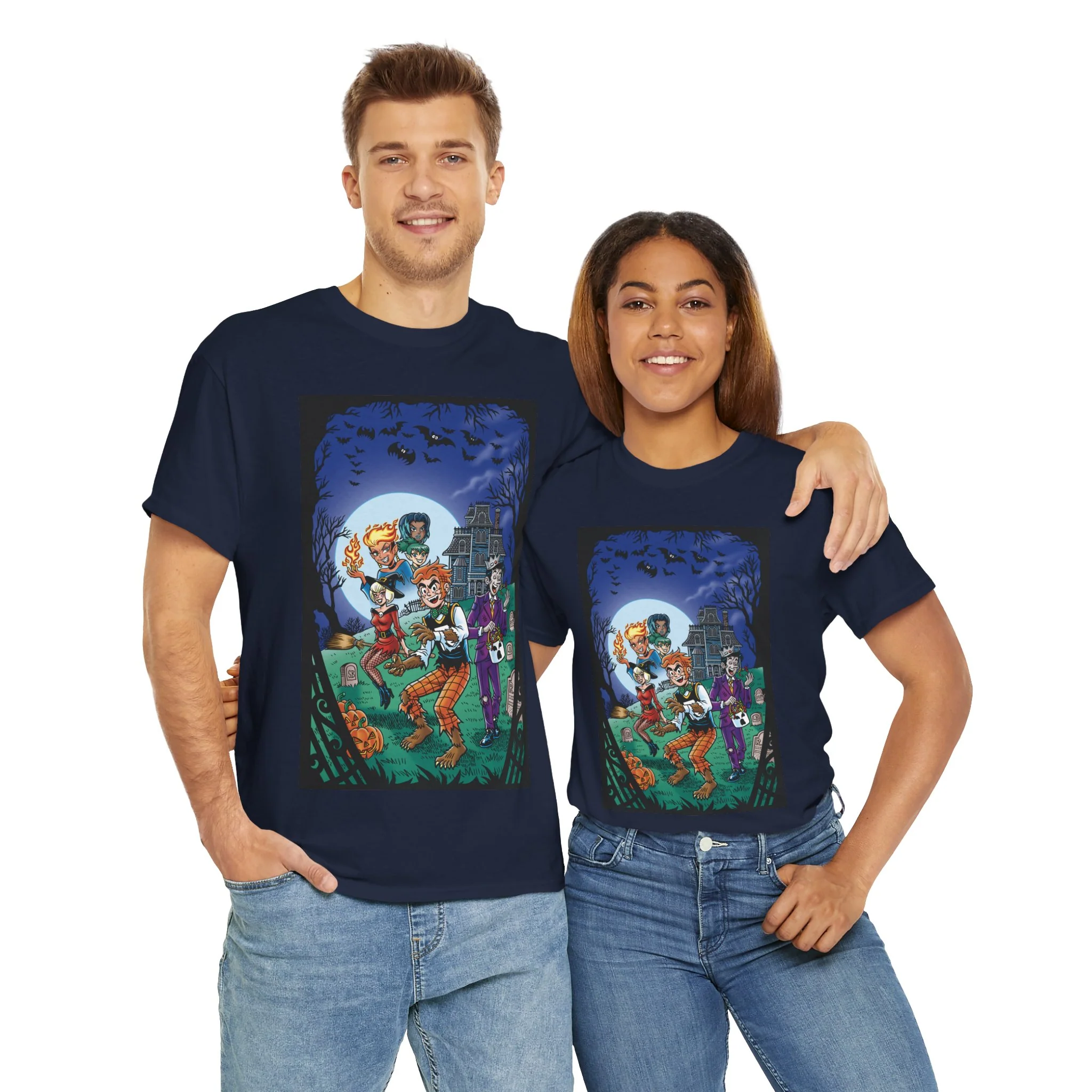 Archie Halloween Spectacular 2024 Graphic T-Shirt (Unisex Heavy Cotton Tee) - Image 20