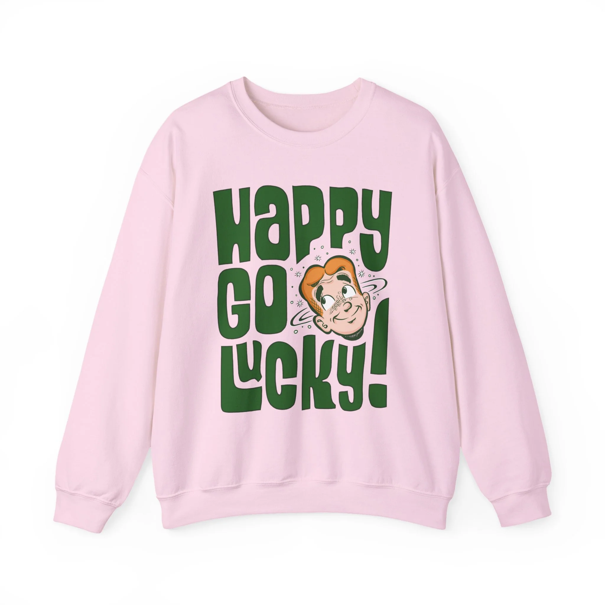 Archie Happy Go Lucky! Design Sweatshirt — Retro Lucky Charm Crewneck - Image 3