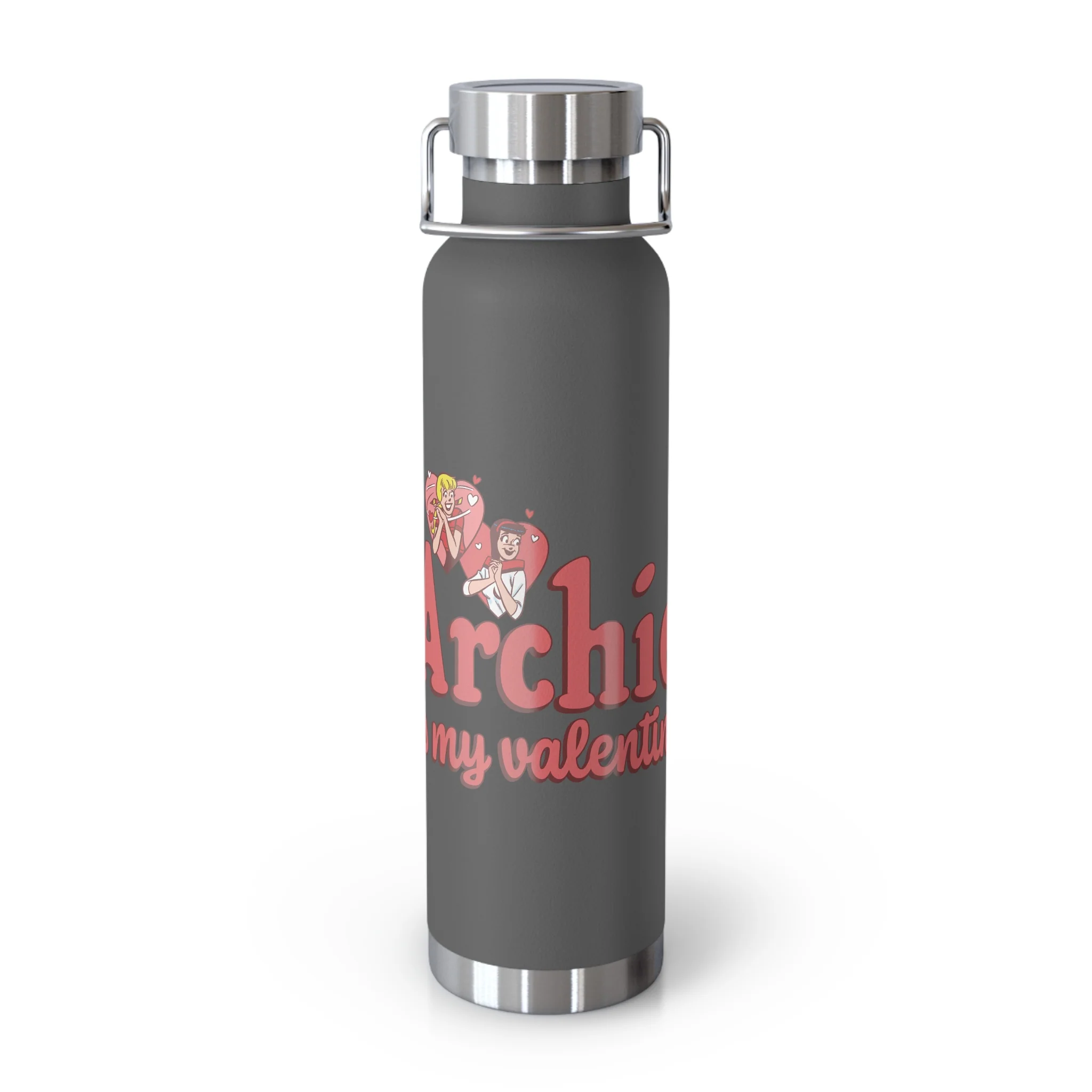 Archie is My Valentine 22oz Copper Vacuum Insulated Bottle (Choose from 6 Colors) featuring Archie, Betty, and Veronica - Image 13