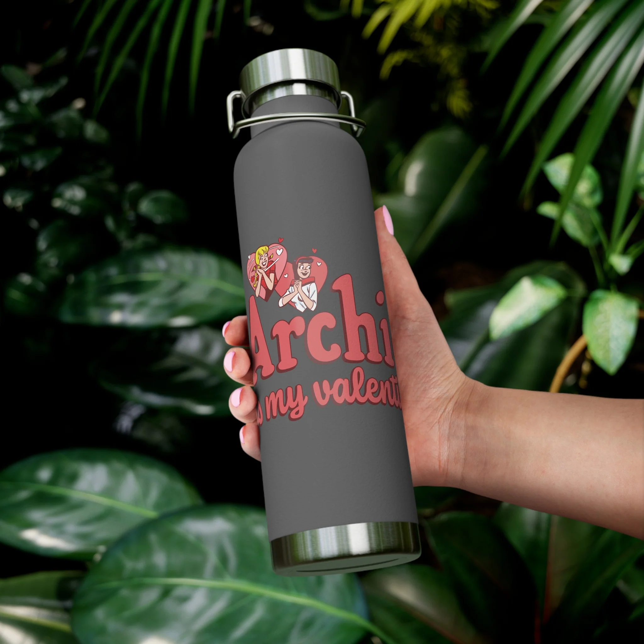 Archie is My Valentine 22oz Copper Vacuum Insulated Bottle (Choose from 6 Colors) featuring Archie, Betty, and Veronica - Image 18