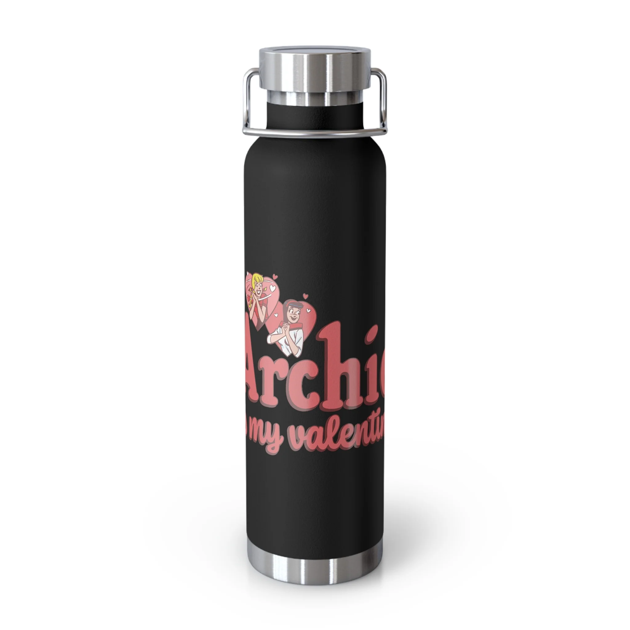 Archie is My Valentine 22oz Copper Vacuum Insulated Bottle (Choose from 6 Colors) featuring Archie, Betty, and Veronica - Image 25