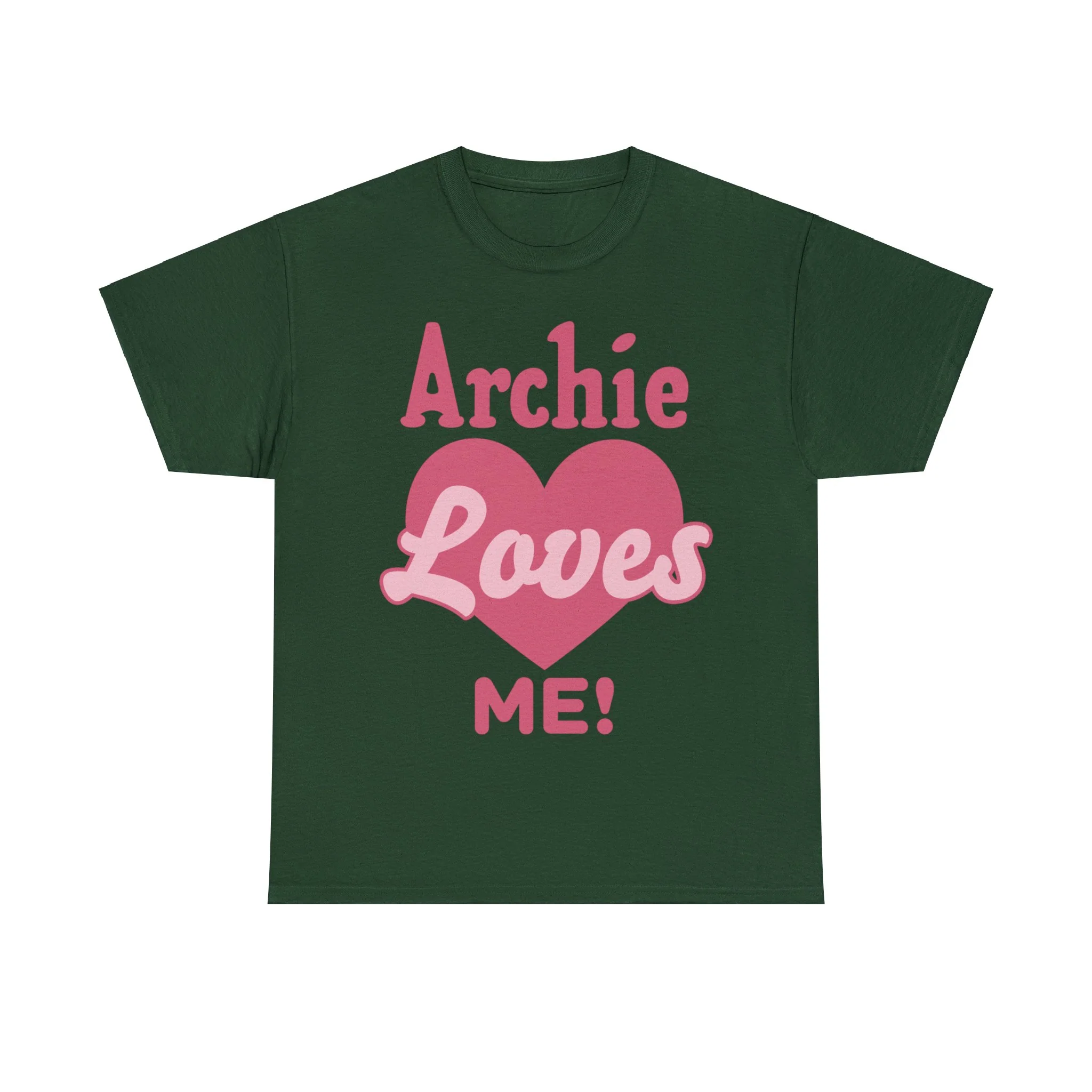 Archie Loves Me! Graphic T-Shirt (Unisex Heavy Cotton Tee) featuring Archie, Betty, and Veronica - Image 10