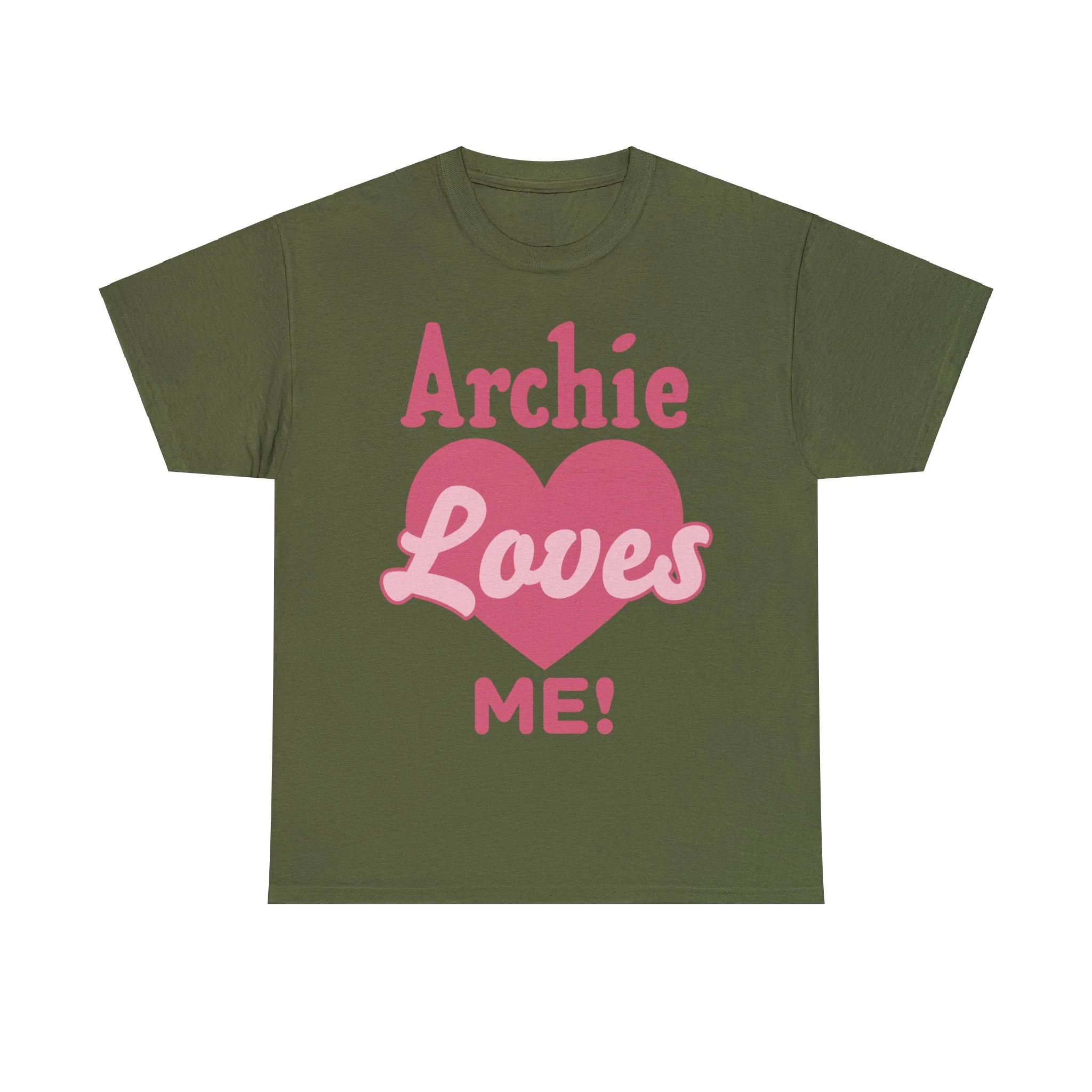Archie Loves Me! Graphic T-Shirt (Unisex Heavy Cotton Tee) featuring Archie, Betty, and Veronica - Image 11