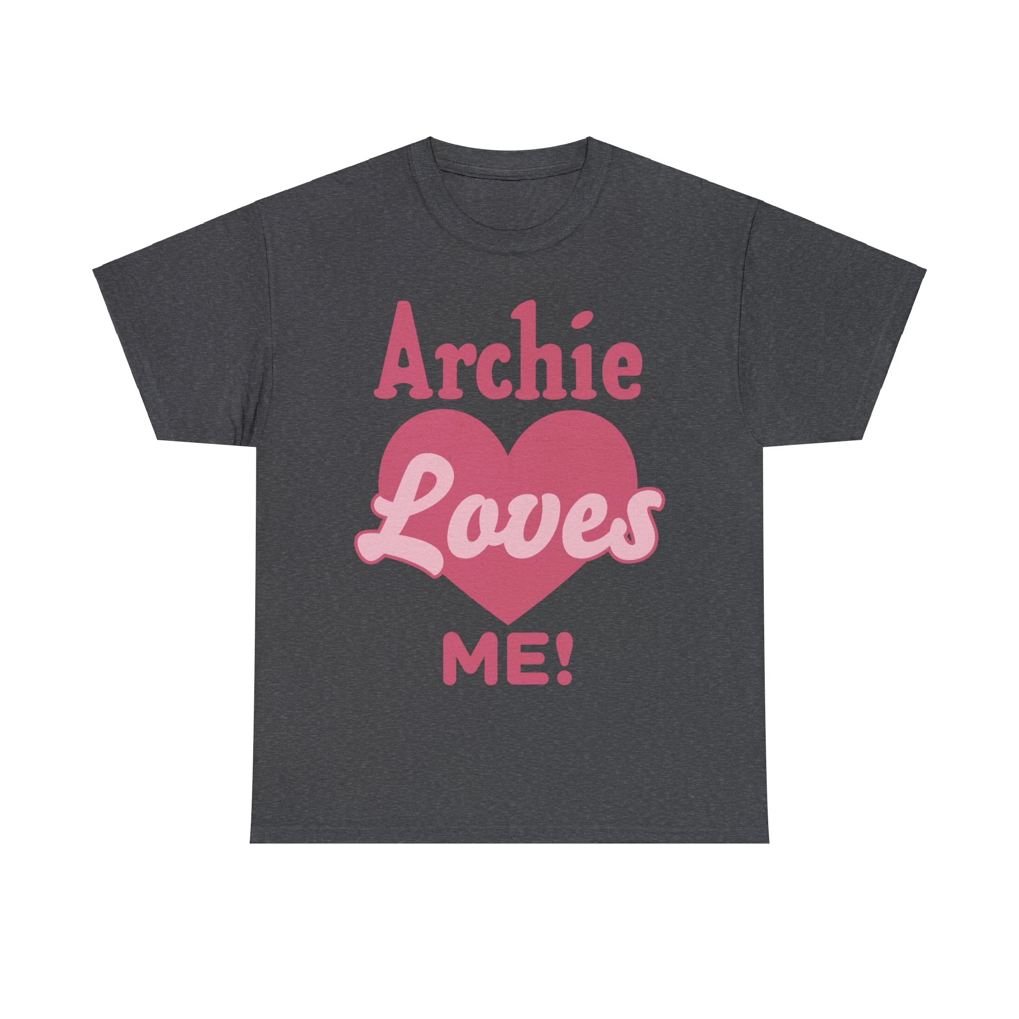 Archie Loves Me! Graphic T-Shirt (Unisex Heavy Cotton Tee) featuring Archie, Betty, and Veronica - Image 3