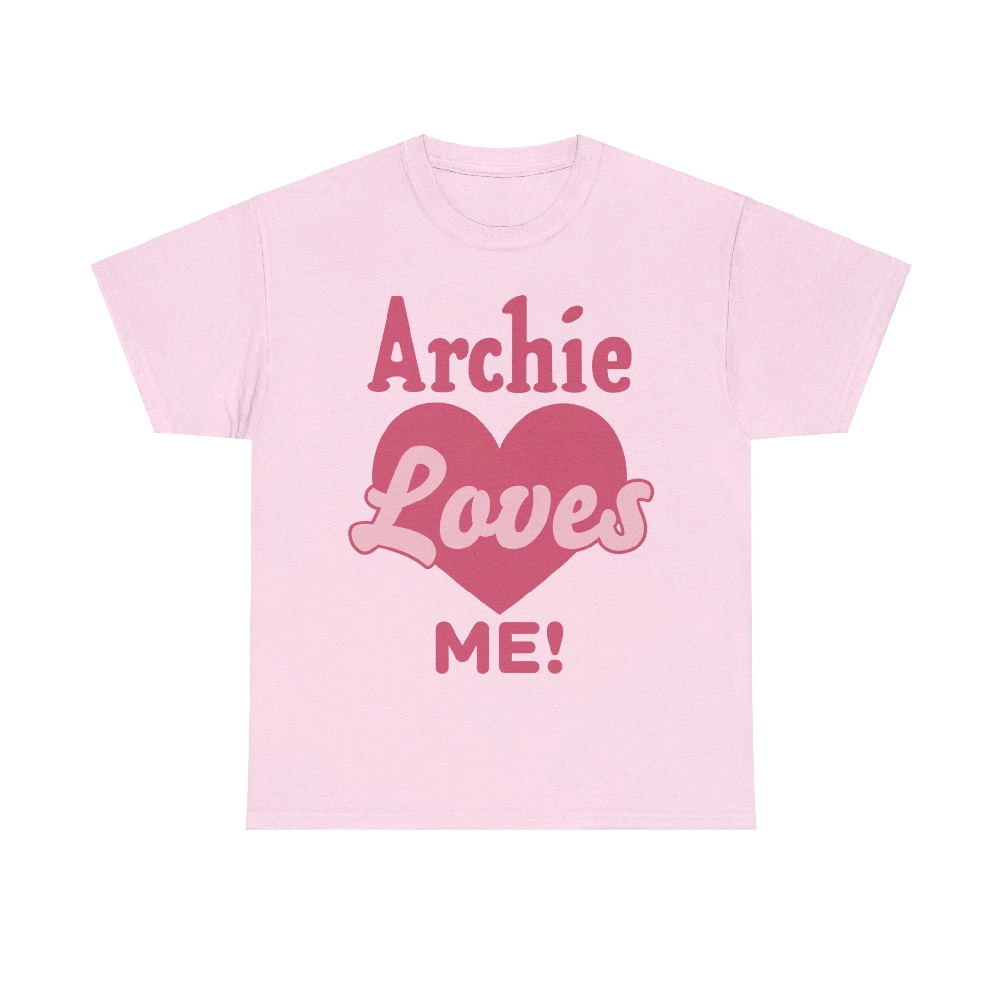 Archie Loves Me! Graphic T-Shirt (Unisex Heavy Cotton Tee) featuring Archie, Betty, and Veronica - Image 5