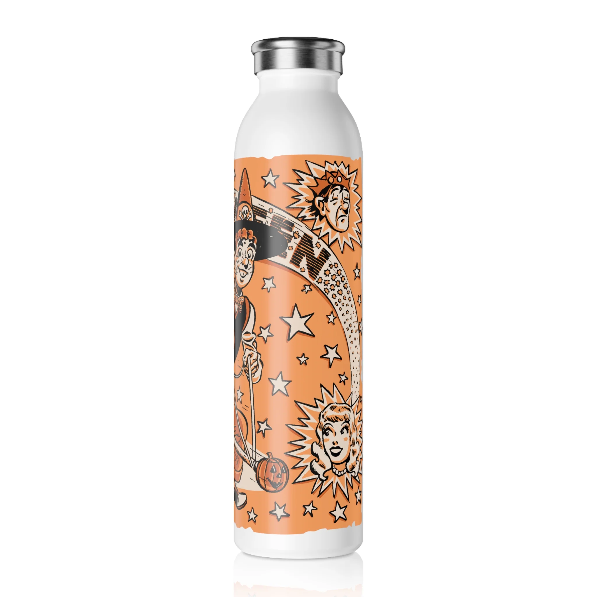 Archie Vintage Halloween Stainless Steal 20oz Slim Water Bottle Featuring Archie, Betty, Veronica, and Jughead - Image 3