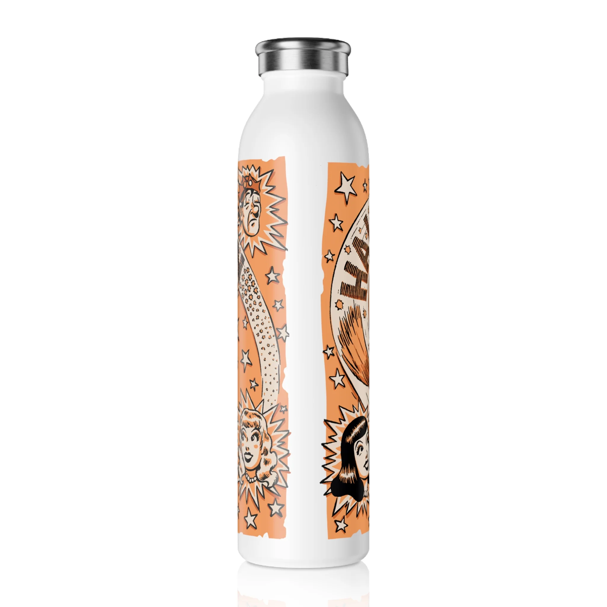 Archie Vintage Halloween Stainless Steal 20oz Slim Water Bottle Featuring Archie, Betty, Veronica, and Jughead - Image 4
