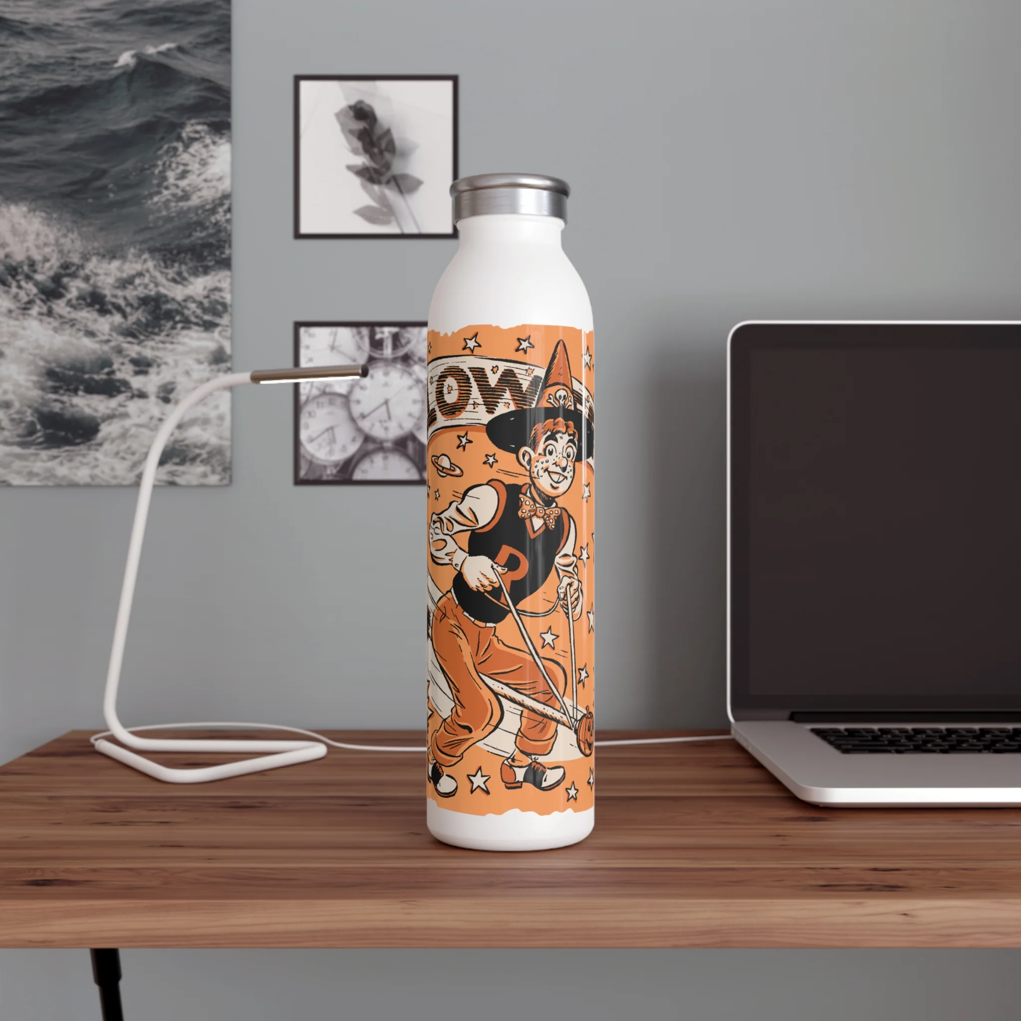 Archie Vintage Halloween Stainless Steal 20oz Slim Water Bottle Featuring Archie, Betty, Veronica, and Jughead - Image 6