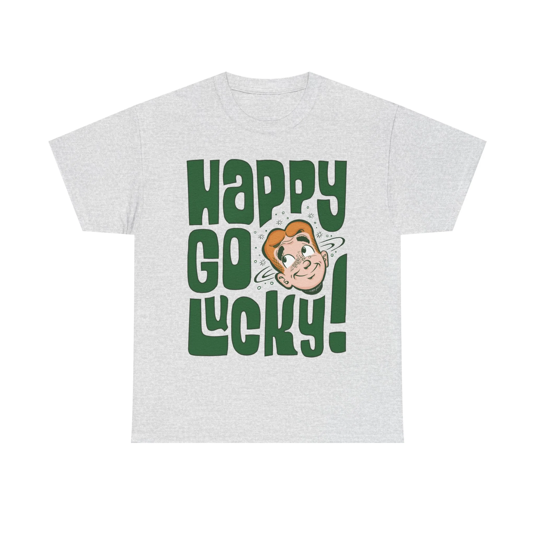 Archie Happy Go Lucky! Design Graphic Tee (Unisex Heavy Cotton Tee) featuring Archie - Image 8