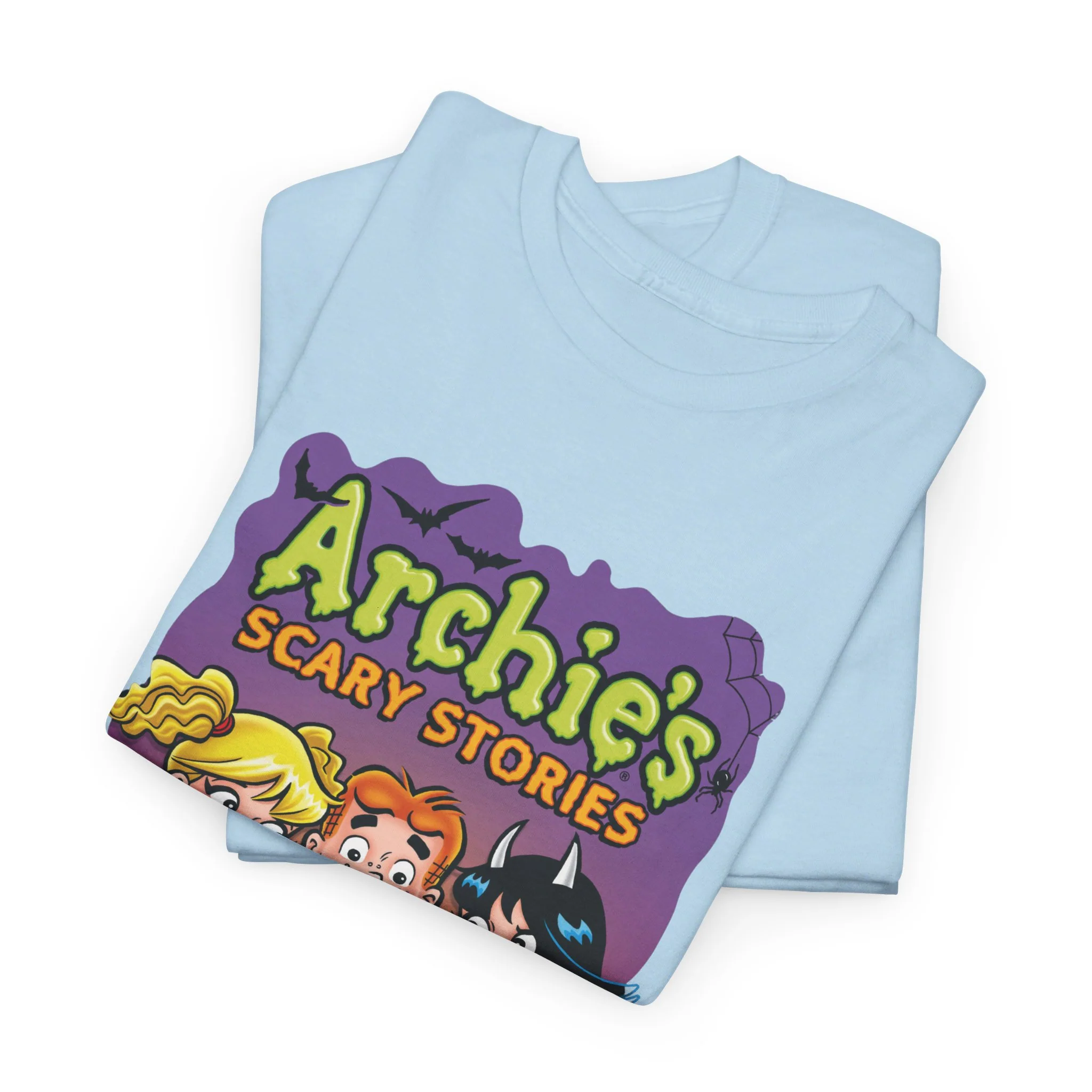 Archie's Scary Stories Graphic T-Shirt (Unisex Heavy Cotton Tee) featuring Archie, Betty, and Veronica - Image 17