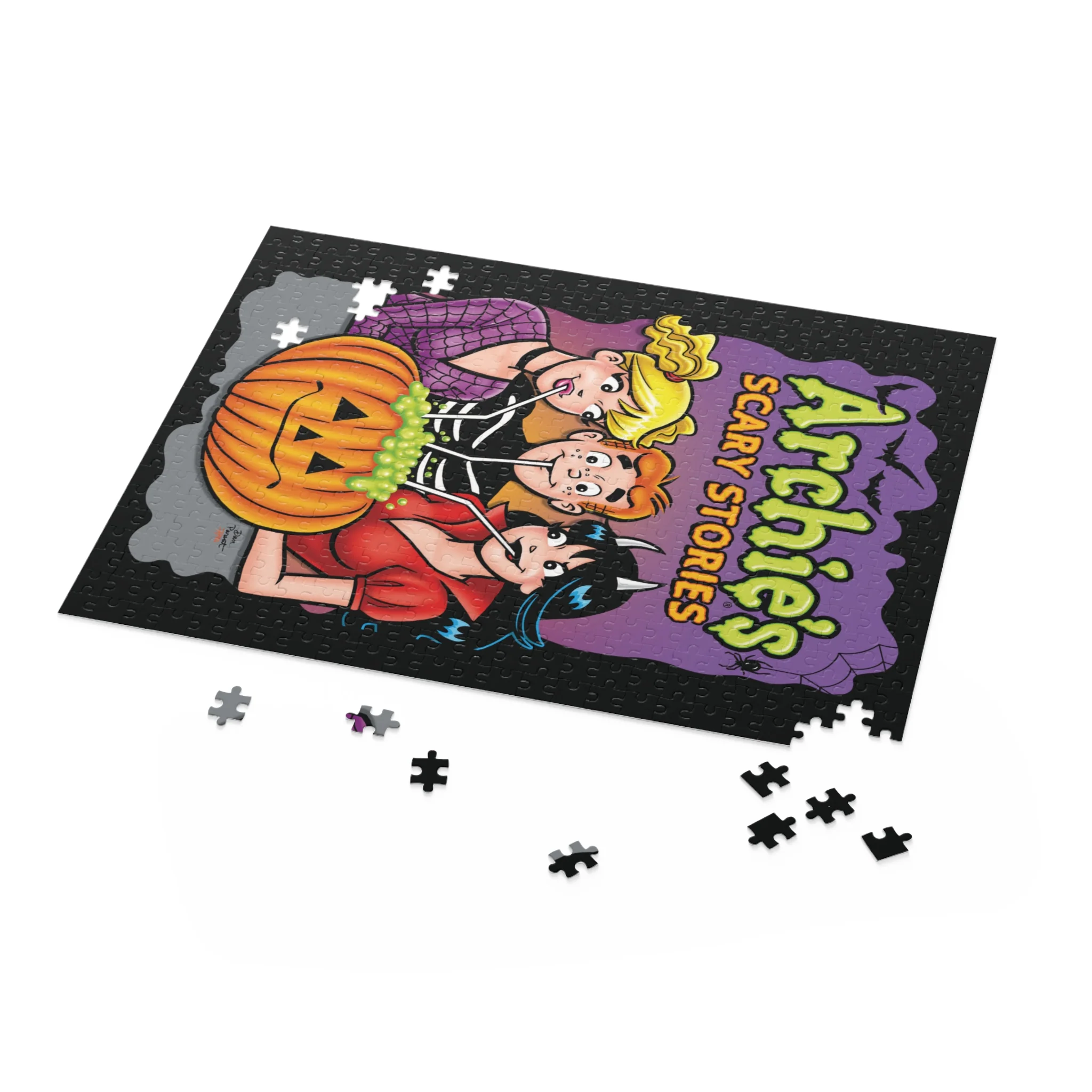 Archie's Scary Stories Puzzle (120, 252, 500-Piece) featuring Archie, Betty and Veronica - Image 9