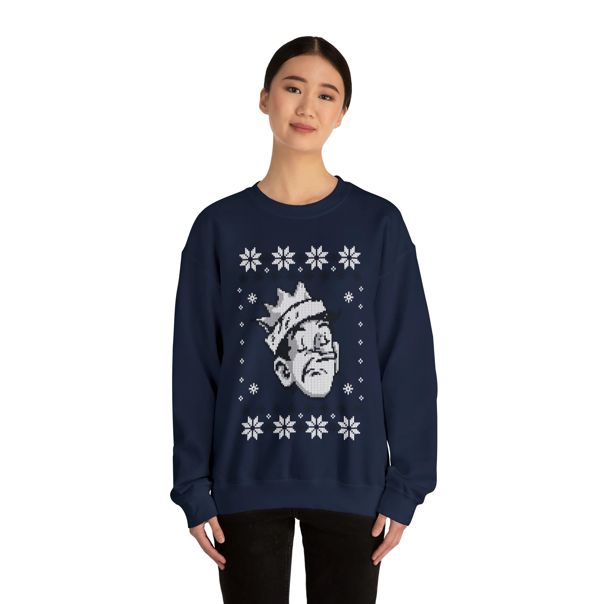 Jughead Jones Holiday Sweater Design Unisex Heavy Blend™ Crewneck Sweatshirt - Image 19