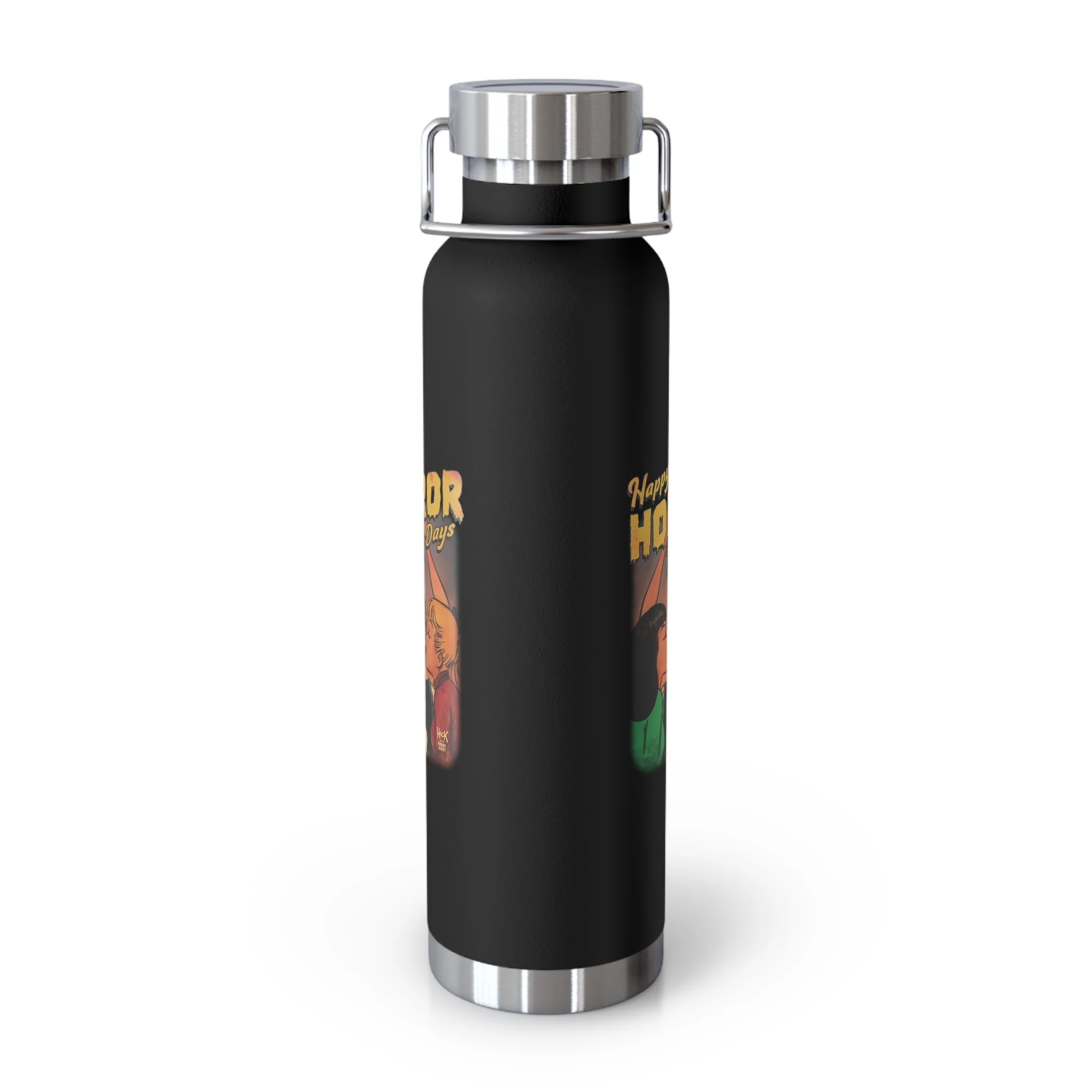 Happy Horror Days Love Triangle Copper Vacuum Insulated Bottle (22oz) featuring Archie, Betty, and Veronica - Image 4