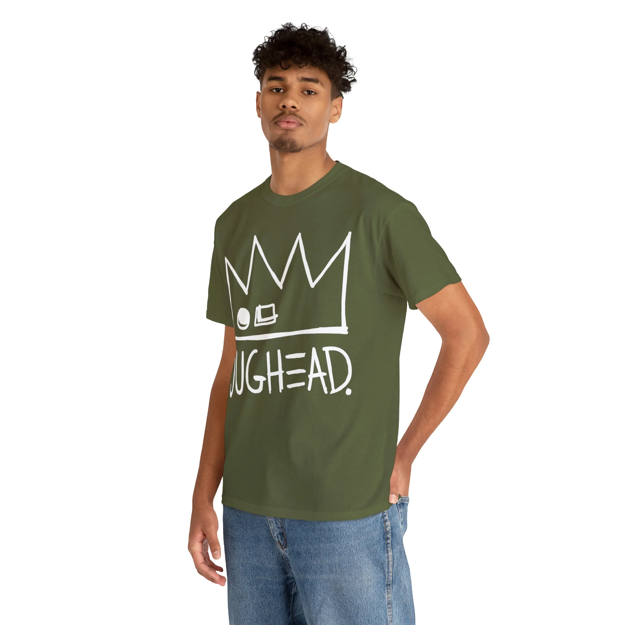 Jughead Jones from Archie Comics Crown T-Shirt (Unisex Heavy Cotton Tee) - Image 28