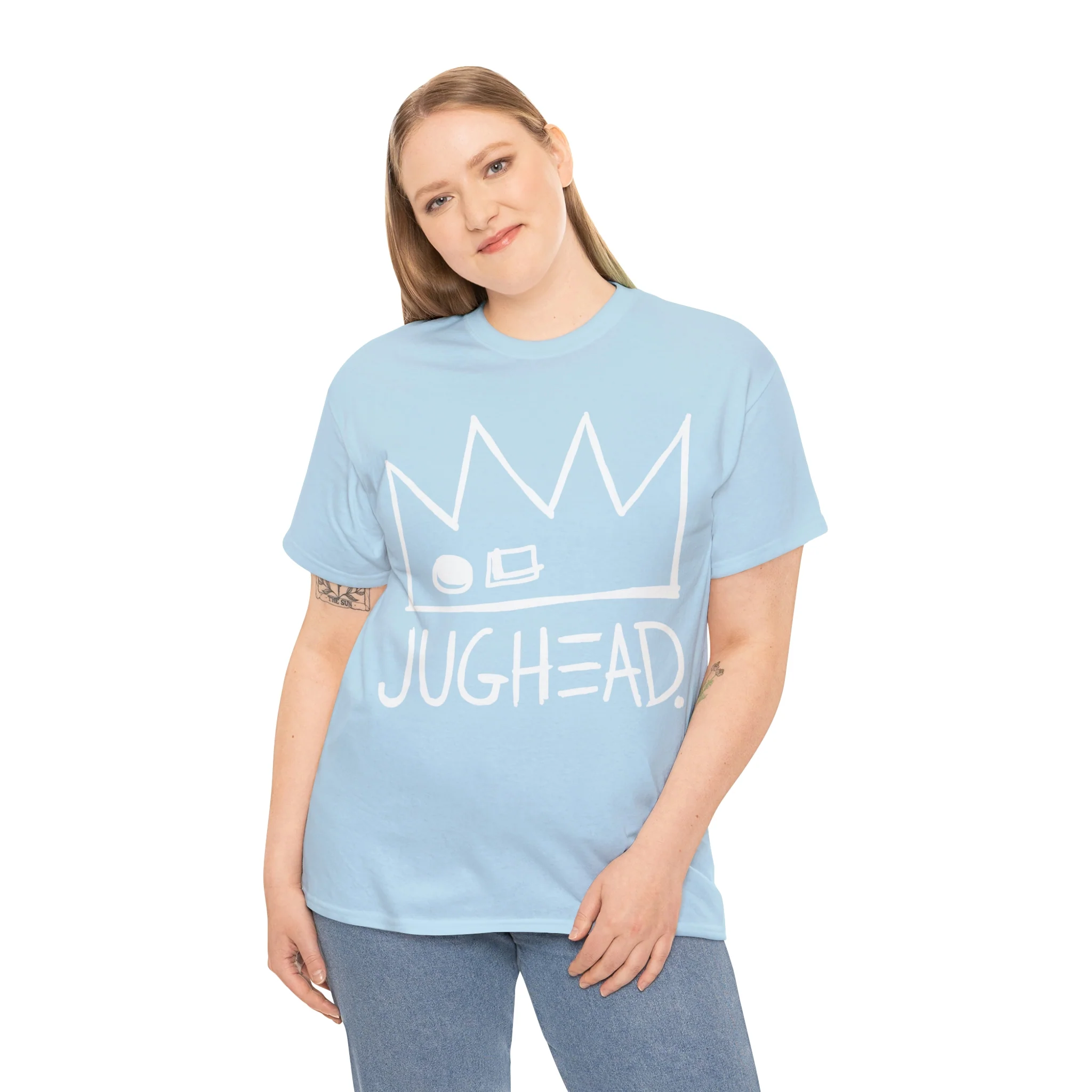 Jughead Jones from Archie Comics Crown T-Shirt (Unisex Heavy Cotton Tee) - Image 59