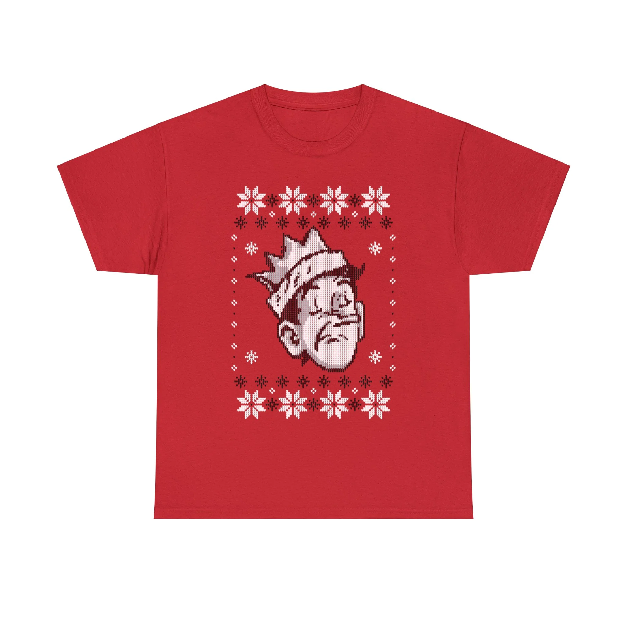 Jughead Jones Holiday Sweater Design Graphic Tee (Unisex Heavy Cotton Tee)