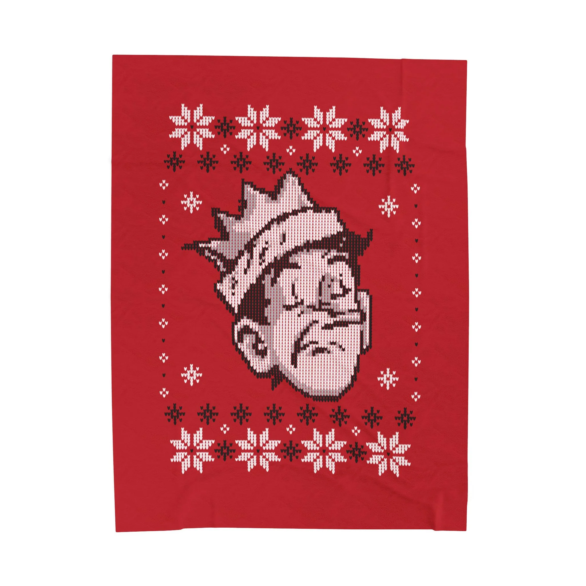 Jughead Jones Holiday Sweater Design Velveteen Plush Blanket (Available in 3 Sizes) - Image 3