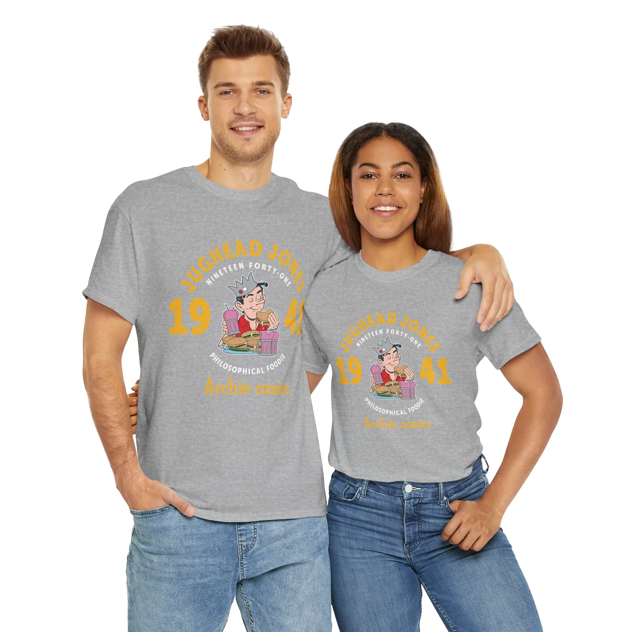 Jughead Jones Since 1941 Design Graphic Tee (Unisex Heavy Cotton Tee) - Image 19