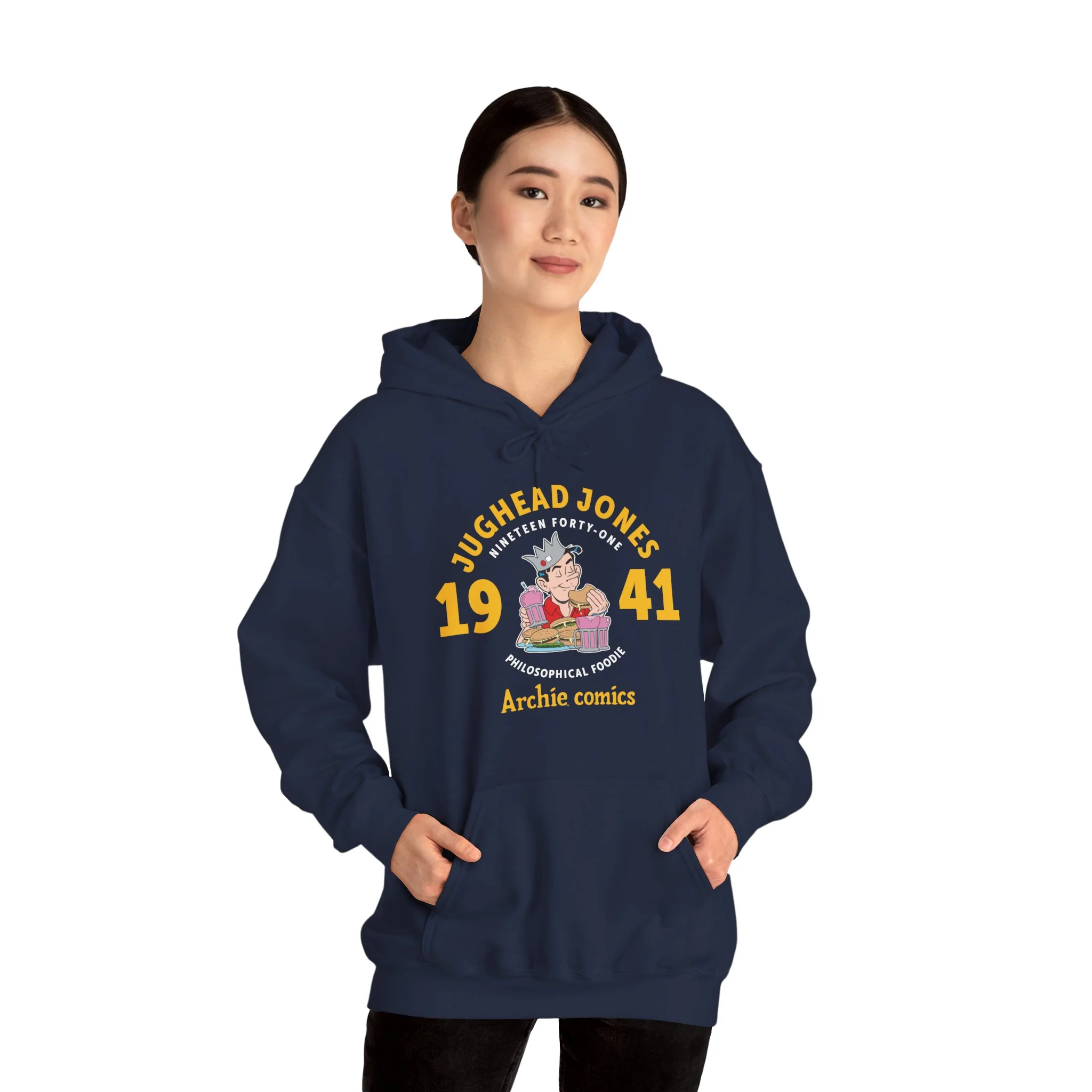 Jughead Jones Since 1941 Design Unisex Heavy Blend™ Hooded Sweatshirt - Image 8