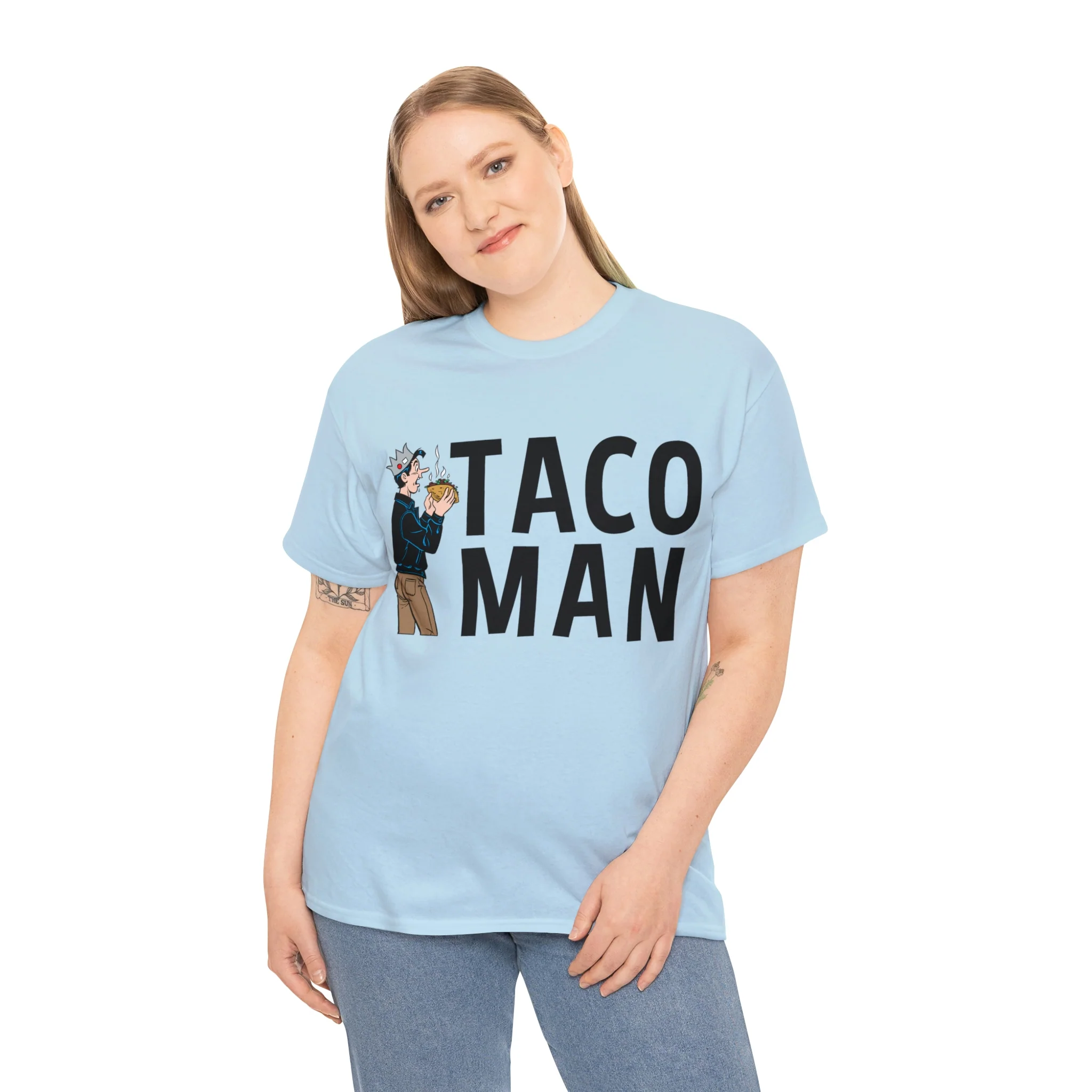 Jughead Taco Man Graphic Tee (Unisex Heavy Cotton Tee) - Image 64