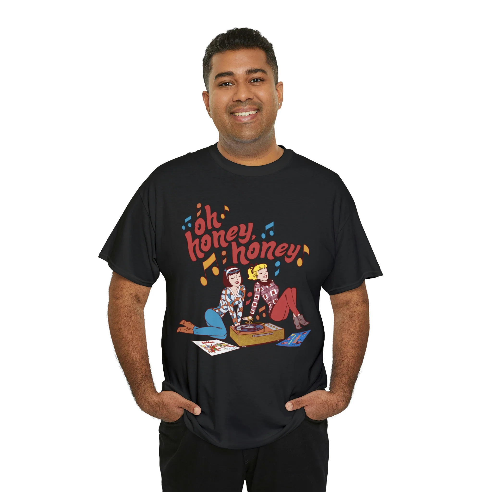 Oh Honey Honey Graphic Tee (Unisex Heavy Cotton Tee) featuring Betty and Veronica - Image 20