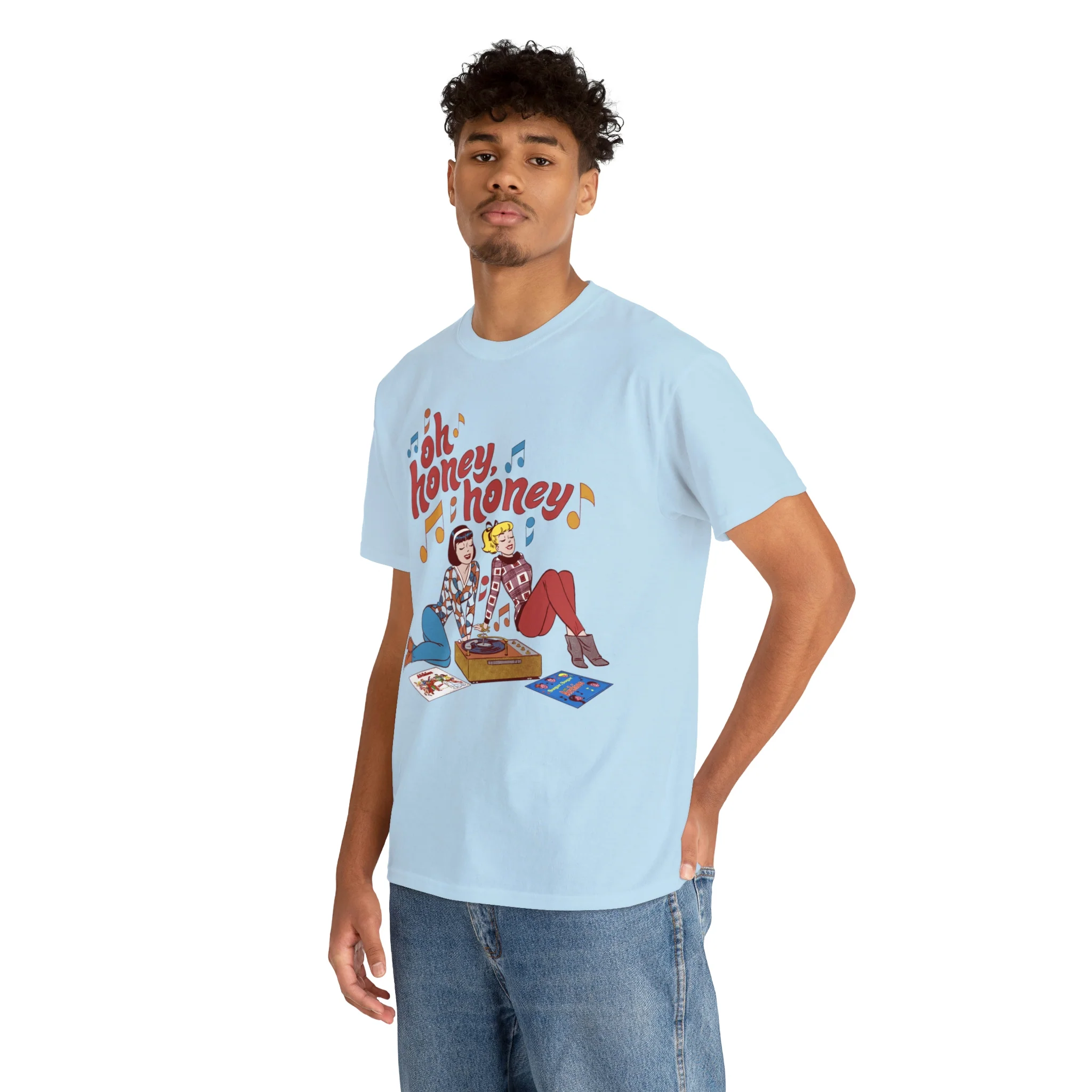 Oh Honey Honey Graphic Tee (Unisex Heavy Cotton Tee) featuring Betty and Veronica - Image 78